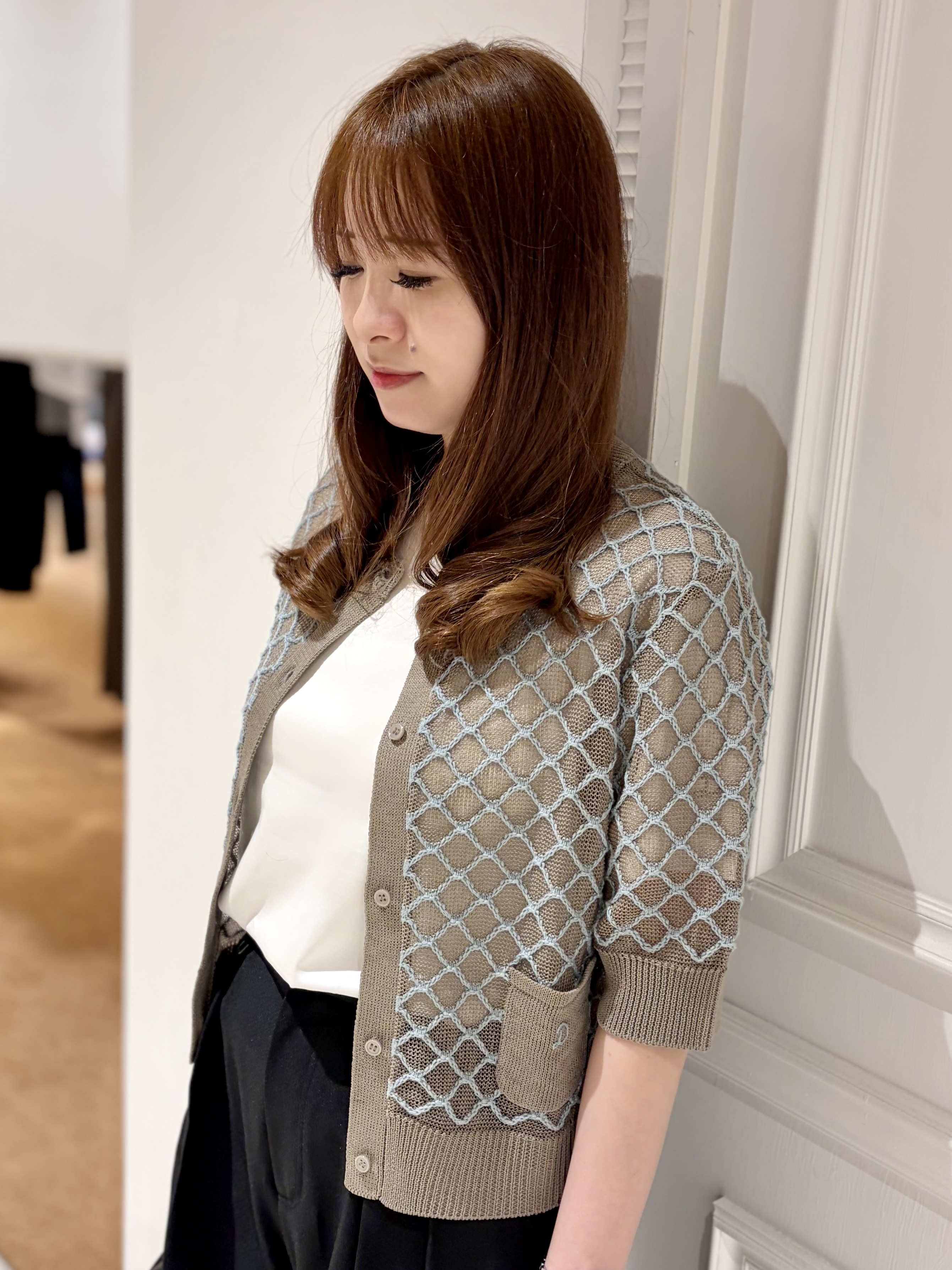 minowaさんの「DRESSTERIOR｜【接触冷感／抗菌防臭／消臭】アイスクリアコットンTシャツ」を使ったコーディネート