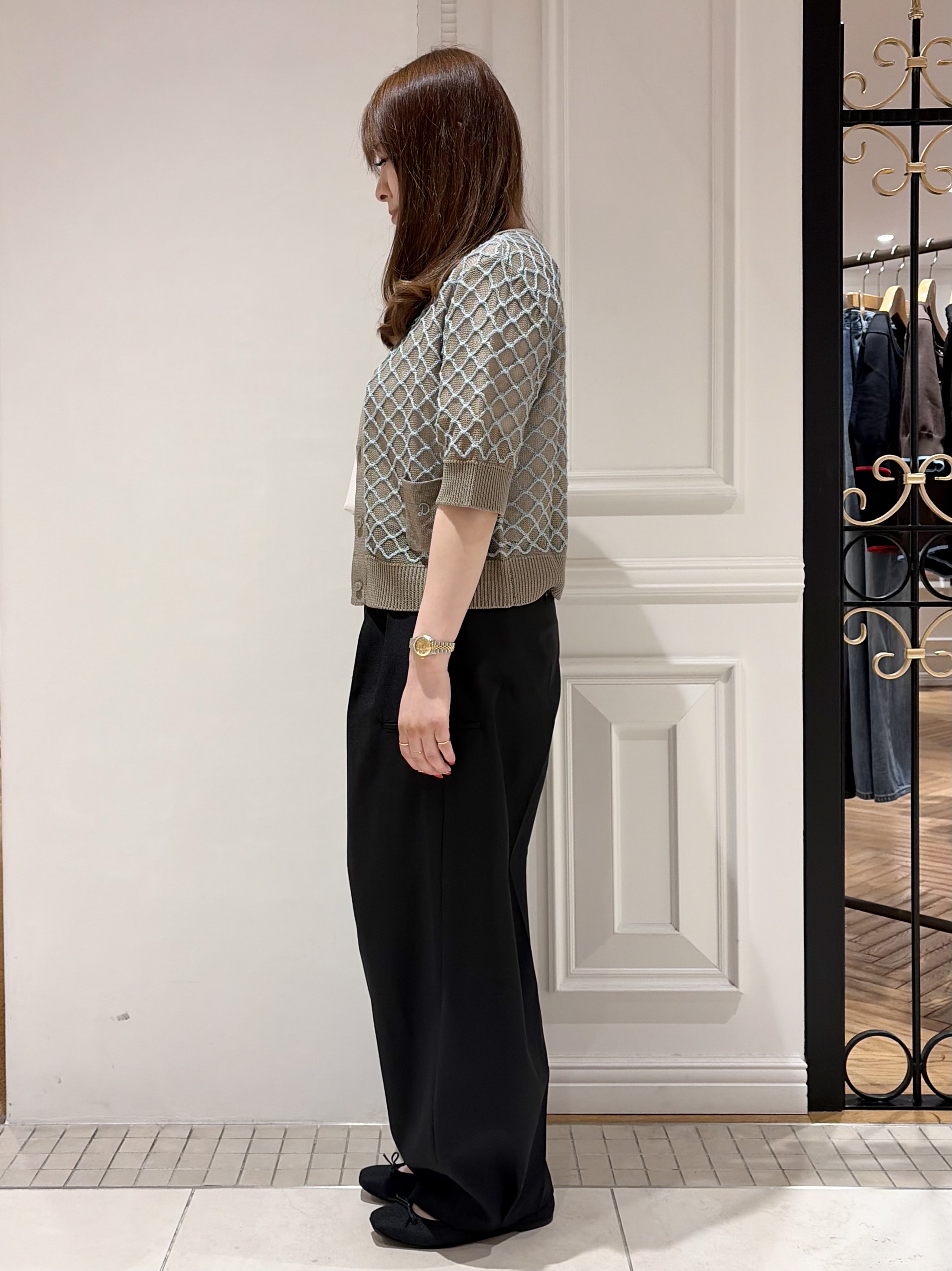 minowaさんの「DRESSTERIOR｜【接触冷感／抗菌防臭／消臭】アイスクリアコットンTシャツ」を使ったコーディネート
