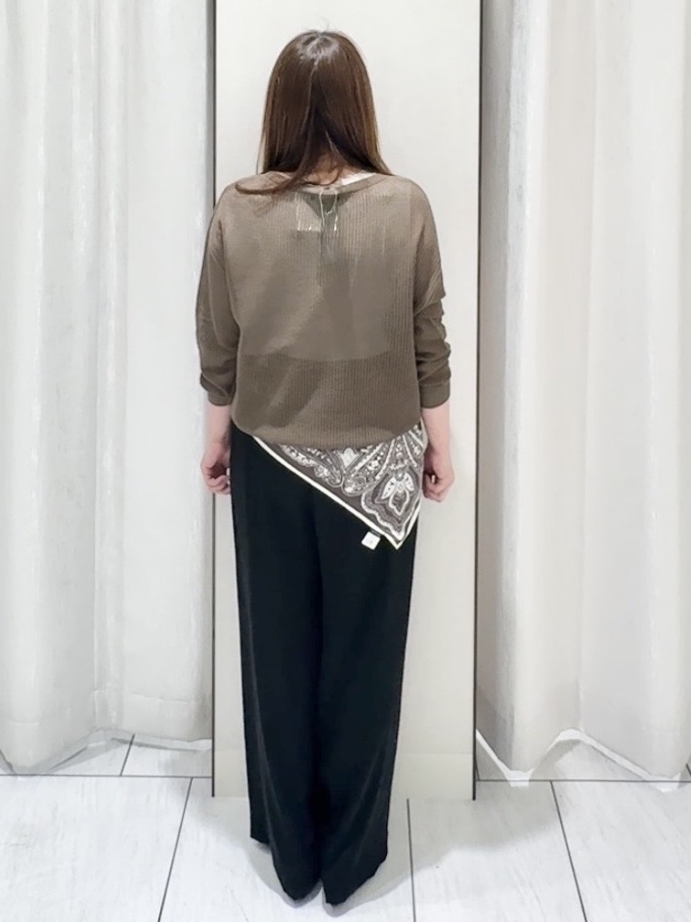 ʏᴜᴋɪᴋᴏさんの「UNTITLED｜◆シアーメッシュニット」を使ったコーディネート