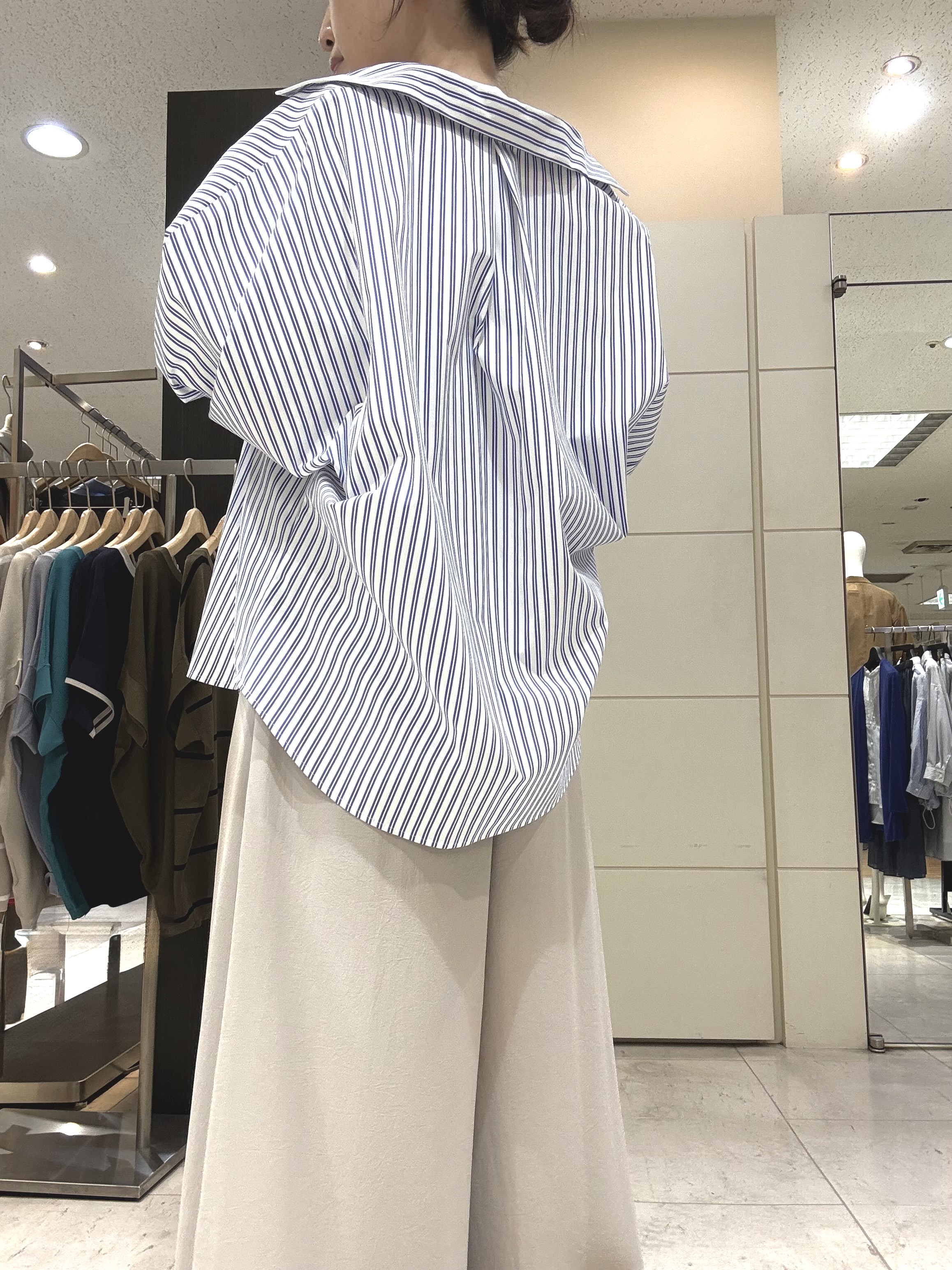 mori.さんの「UNTITLED｜【接触冷感/吸水速乾/UVカット】ドルマンスリーブシャツ」を使ったコーディネート