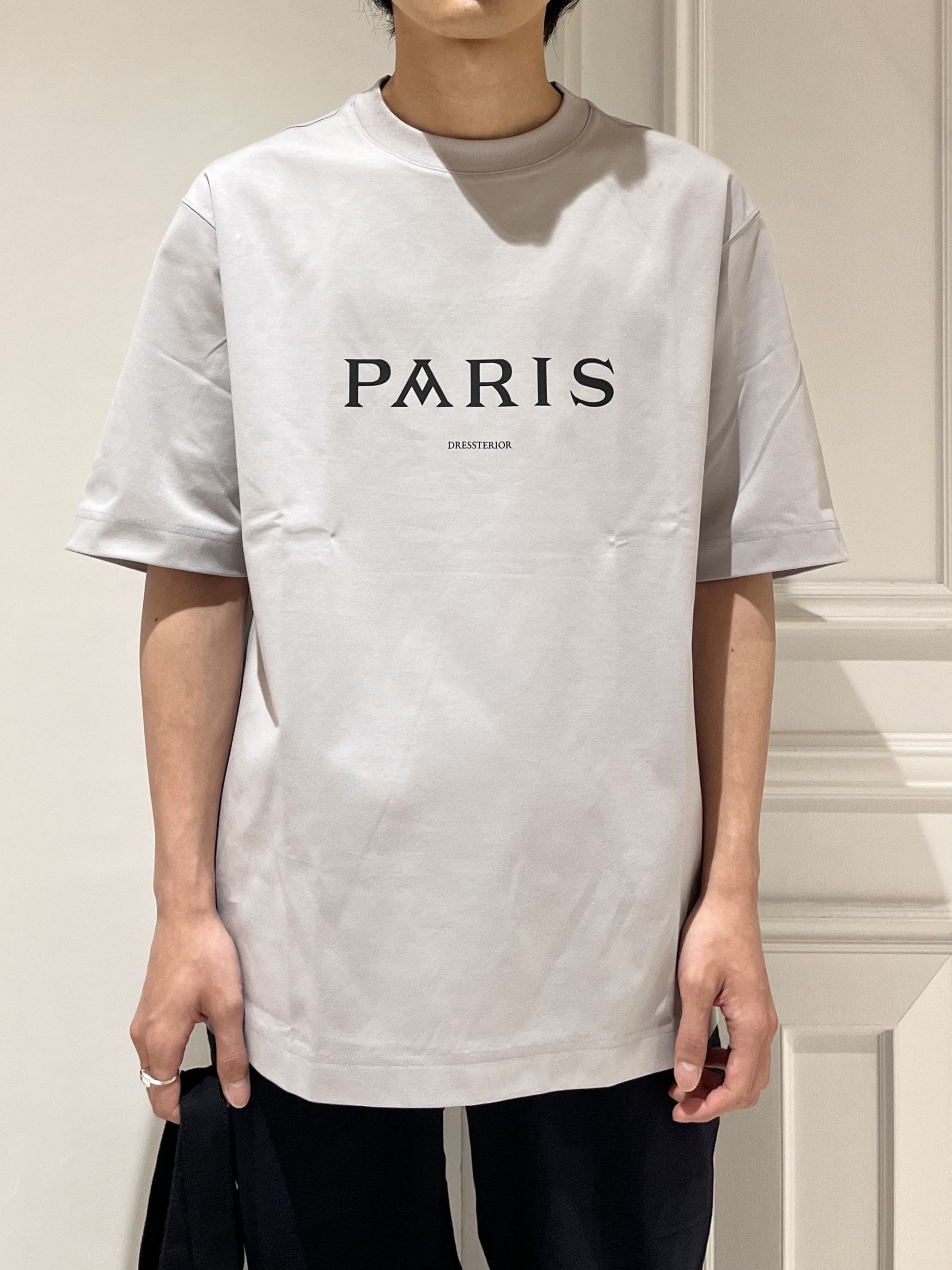 Watanabeさんの「DRESSTERIOR｜【接触冷感／UVカット／抗菌防臭／しわ防止】クールデオドラント ロゴTシャツ」を使ったコーディネート