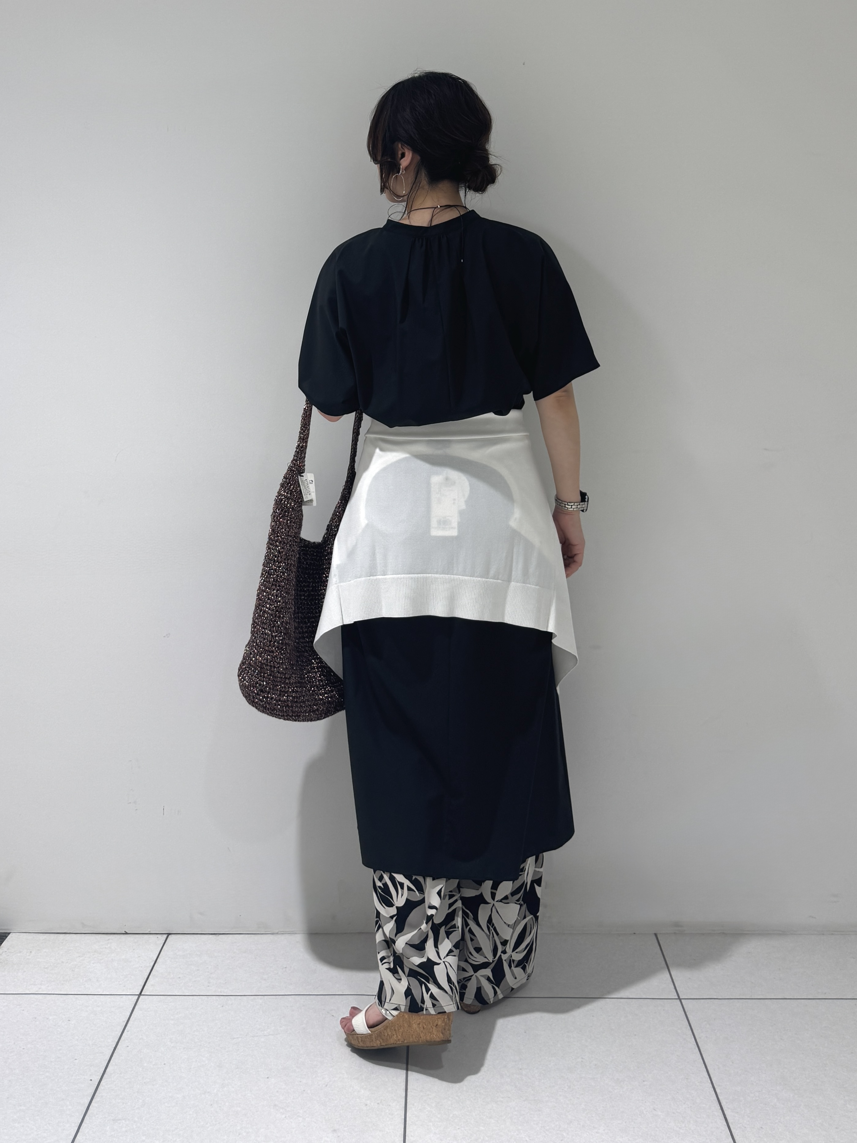 そんさんの「INDIVI｜【撥水／UVカット】ベルト付きワンピース」を使ったコーディネート