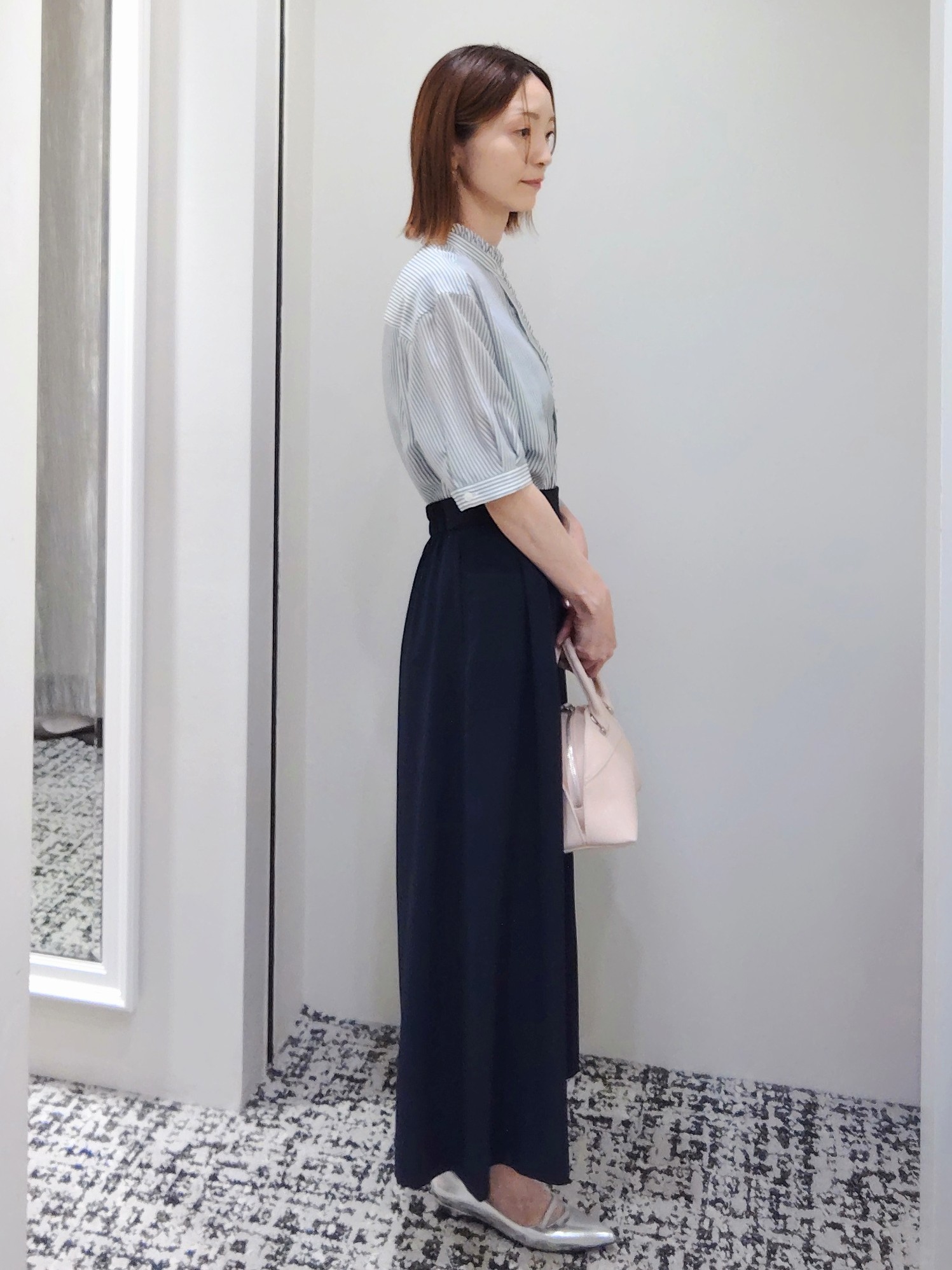 terumiさんの「UNTITLED｜【清涼感/洗える】ミニマルシルエットジャケット」を使ったコーディネート