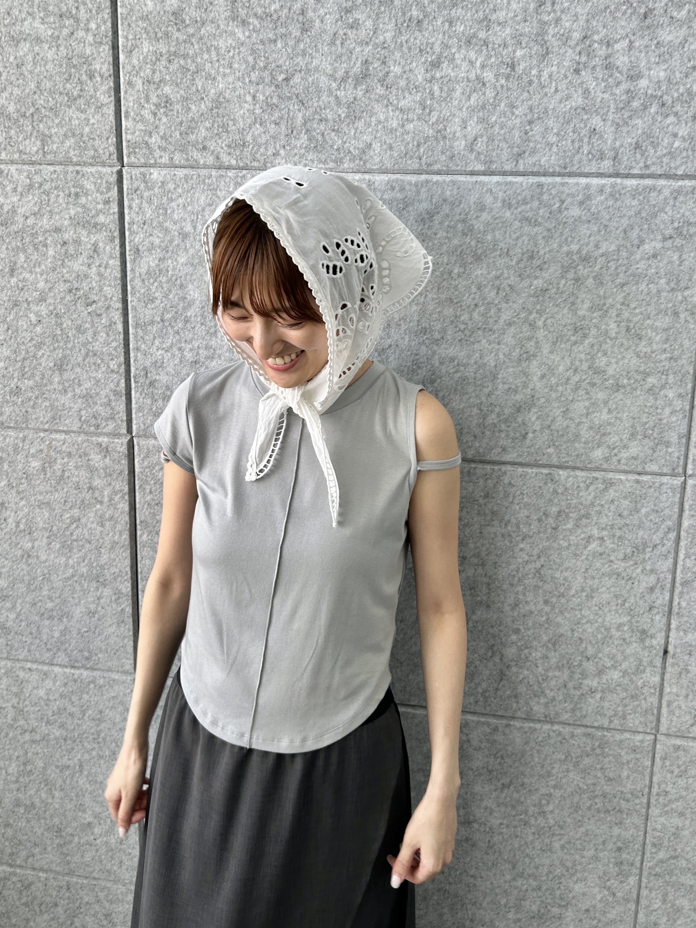 harunaさんの「CODE A｜compact edge tee」を使ったコーディネート