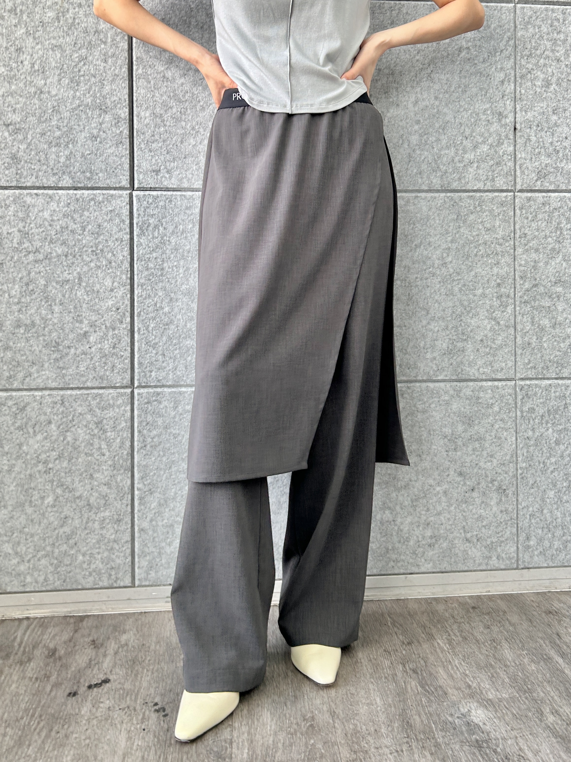 harunaさんの「CODE A｜compact edge tee」を使ったコーディネート