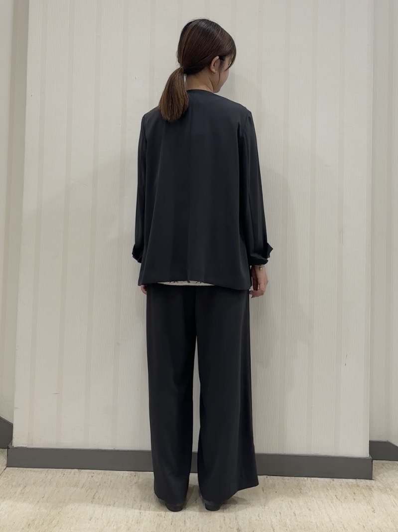 ちひさんの「INDIVI｜【接触冷感／透湿／着る日傘】イージーワイドパンツ」を使ったコーディネート