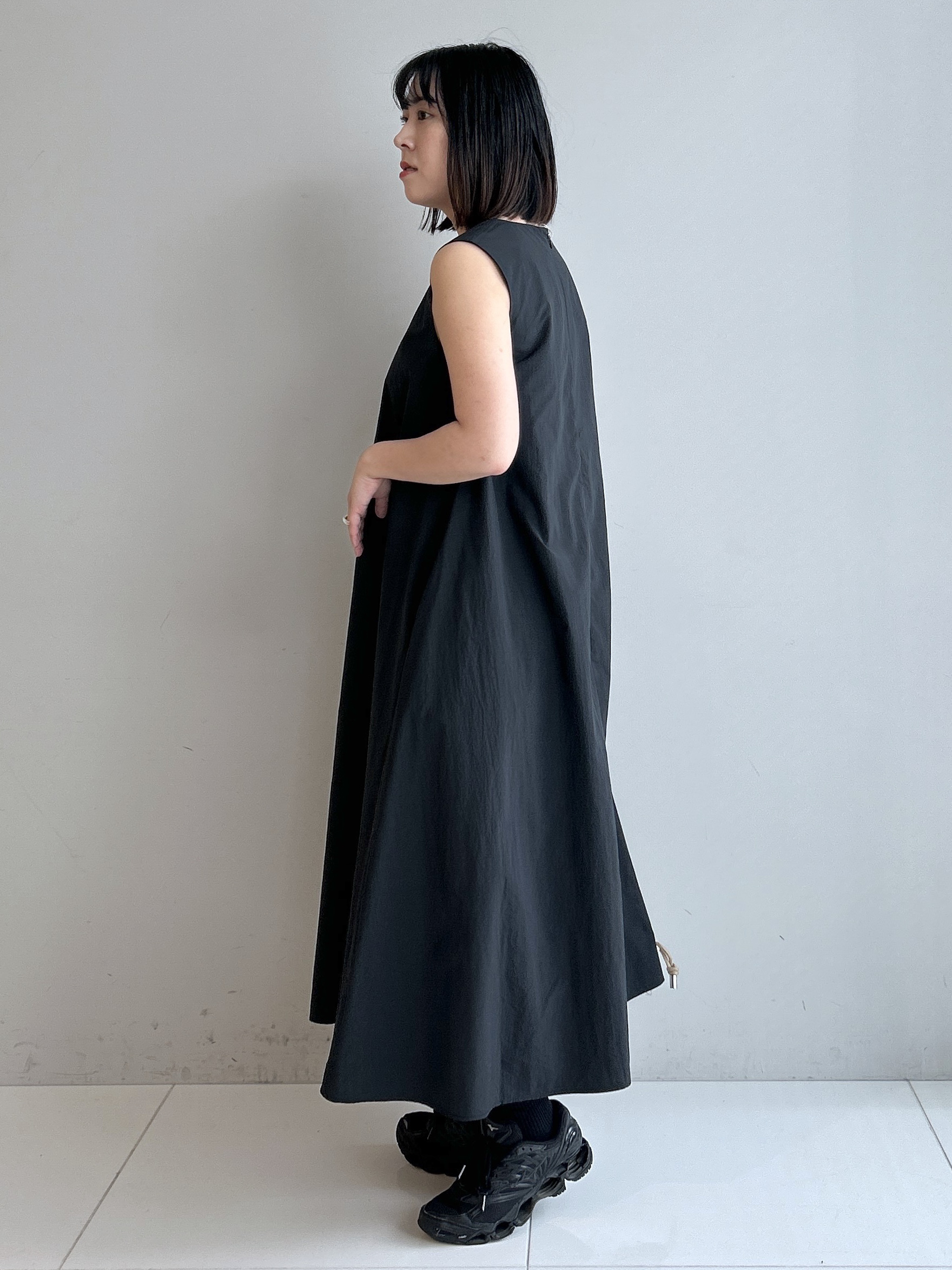 Hirokaさんの「Dessin｜【撥水】Aラインナイロンワンピース」を使ったコーディネート