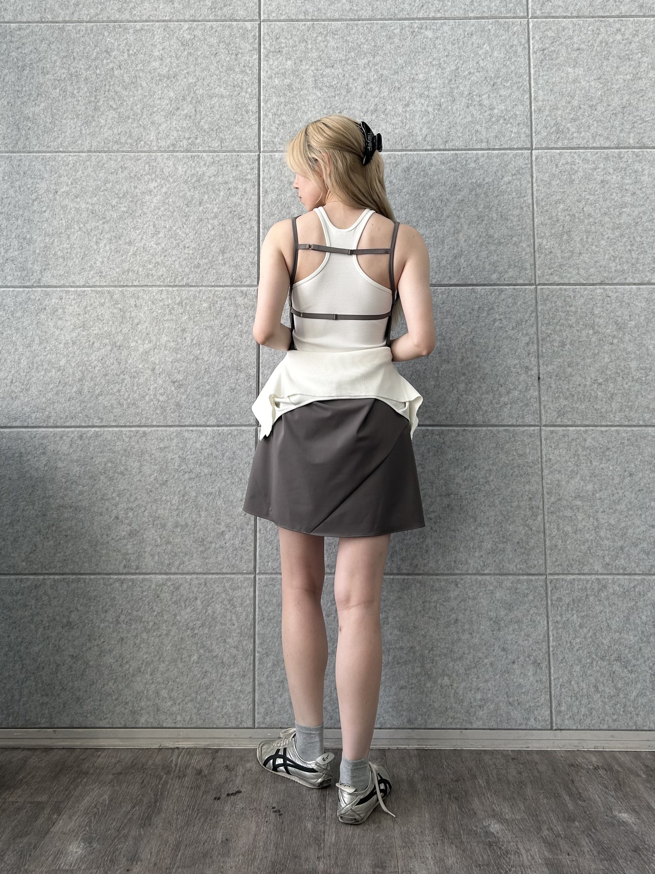 honoka Aさんの「CODE A｜【Re】stretch hook cardigan」を使ったコーディネート