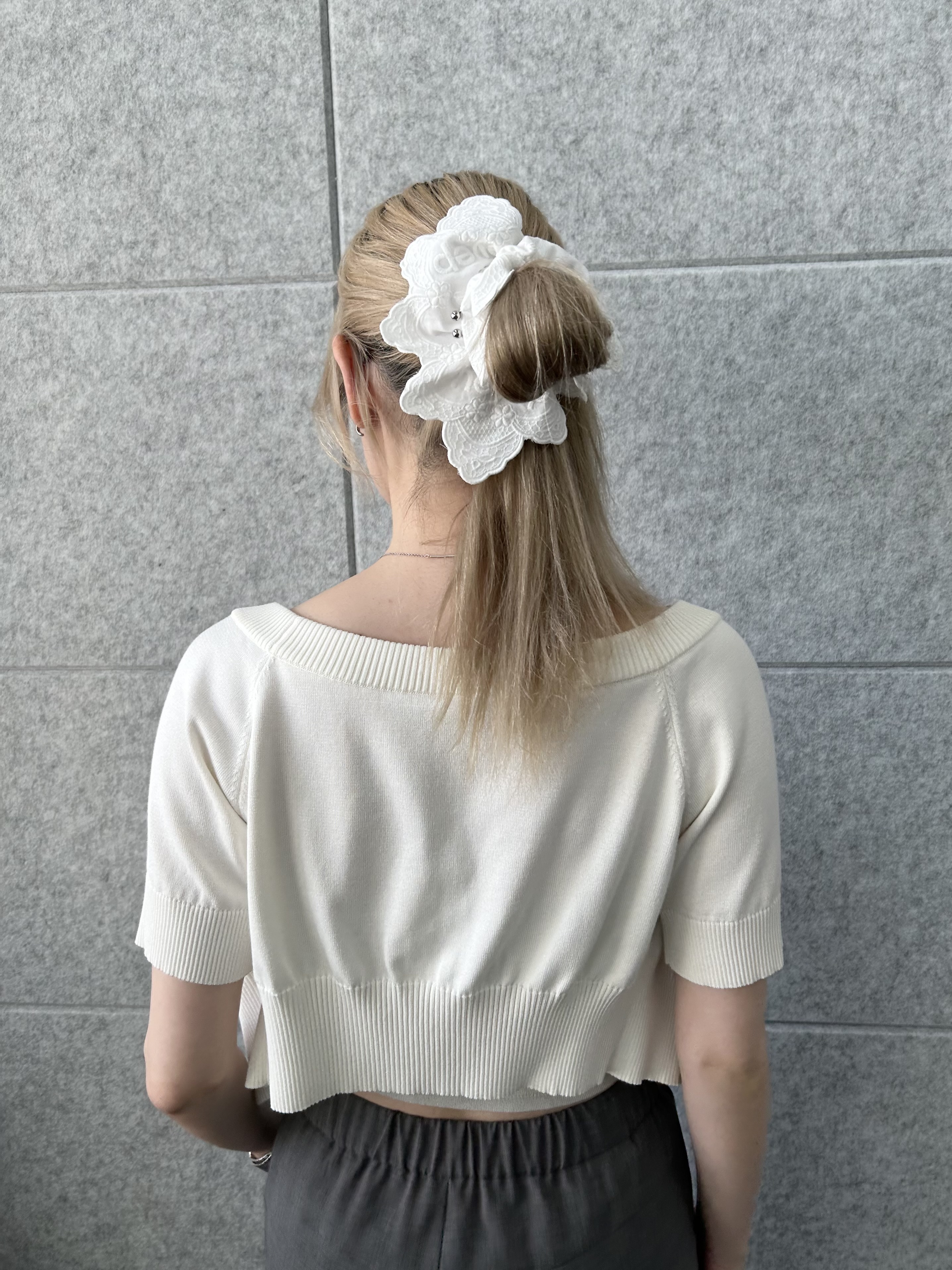 honoka Aさんの「CODE A｜design knit short cardigan」を使ったコーディネート