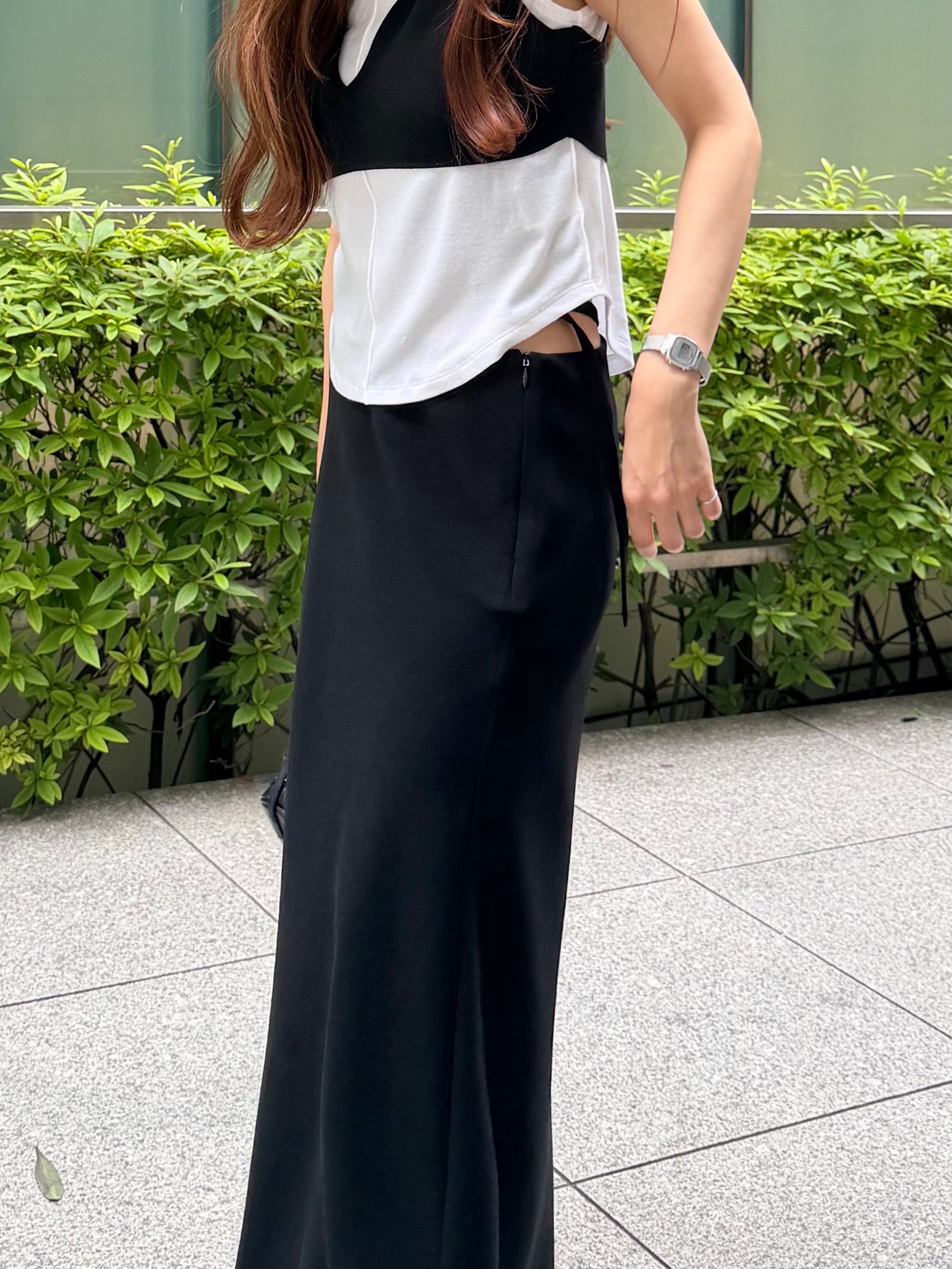 kanamiさんの「CODE A｜compact edge tee」を使ったコーディネート