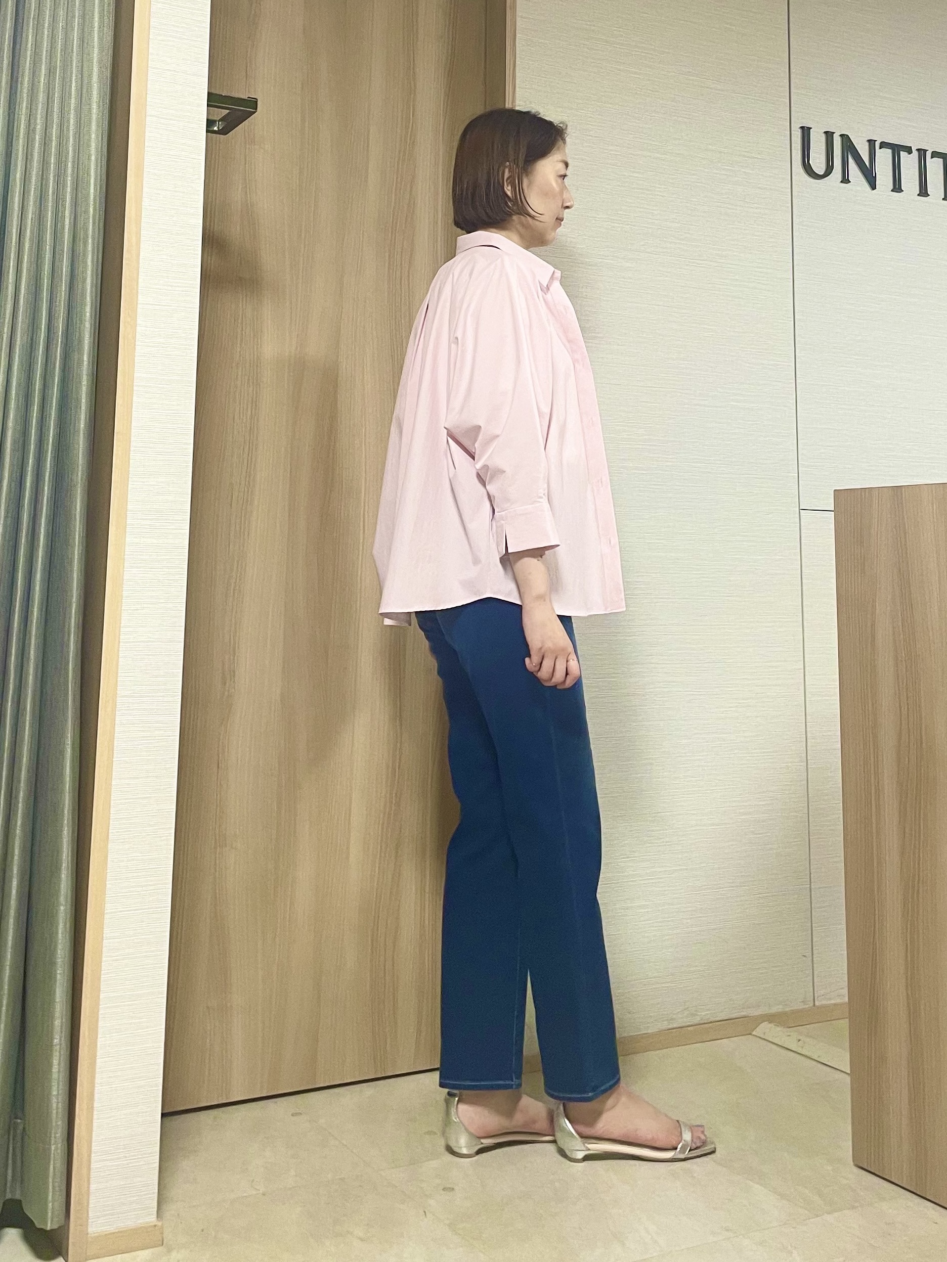 aliceさんの「UNTITLED｜【接触冷感/吸水速乾/UVカット】ドルマンスリーブシャツ」を使ったコーディネート