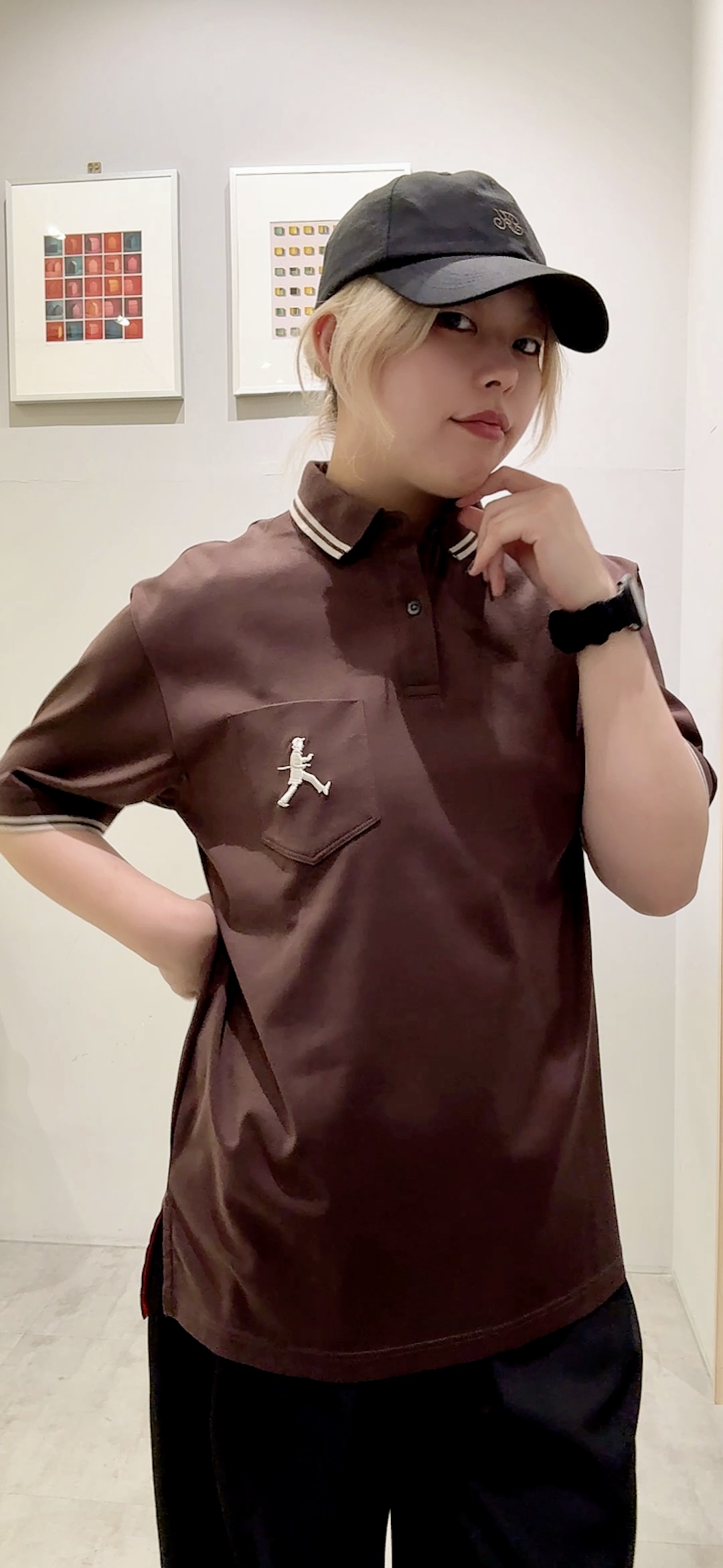 ユウナさんの「TAKEO KIKUCHI｜【BOWLER HAT LABEL】アイスクリアコットン ボーラーハットウォーカー ポロシャツ」を使ったコーディネート