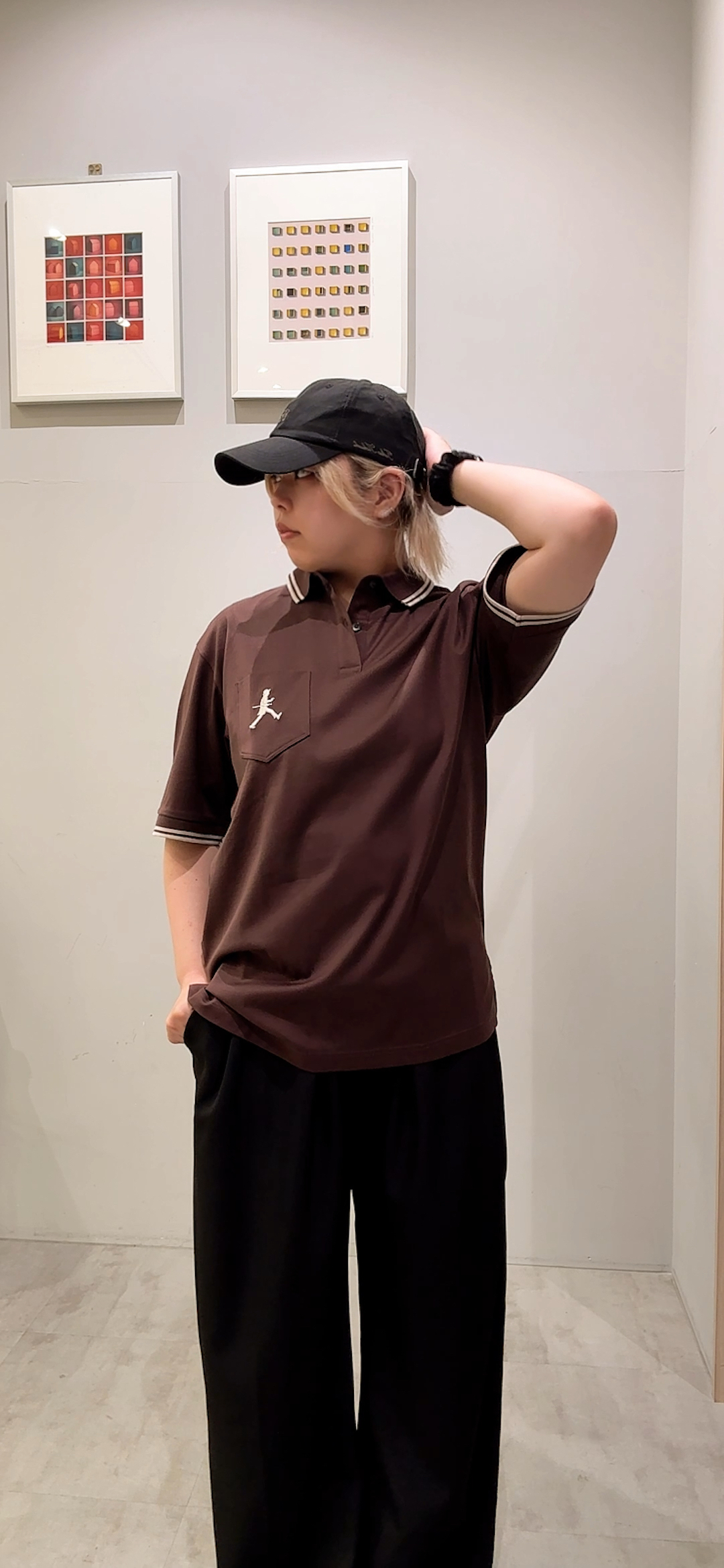 ユウナさんの「TAKEO KIKUCHI｜【BOWLER HAT LABEL】アイスクリアコットン ボーラーハットウォーカー ポロシャツ」を使ったコーディネート
