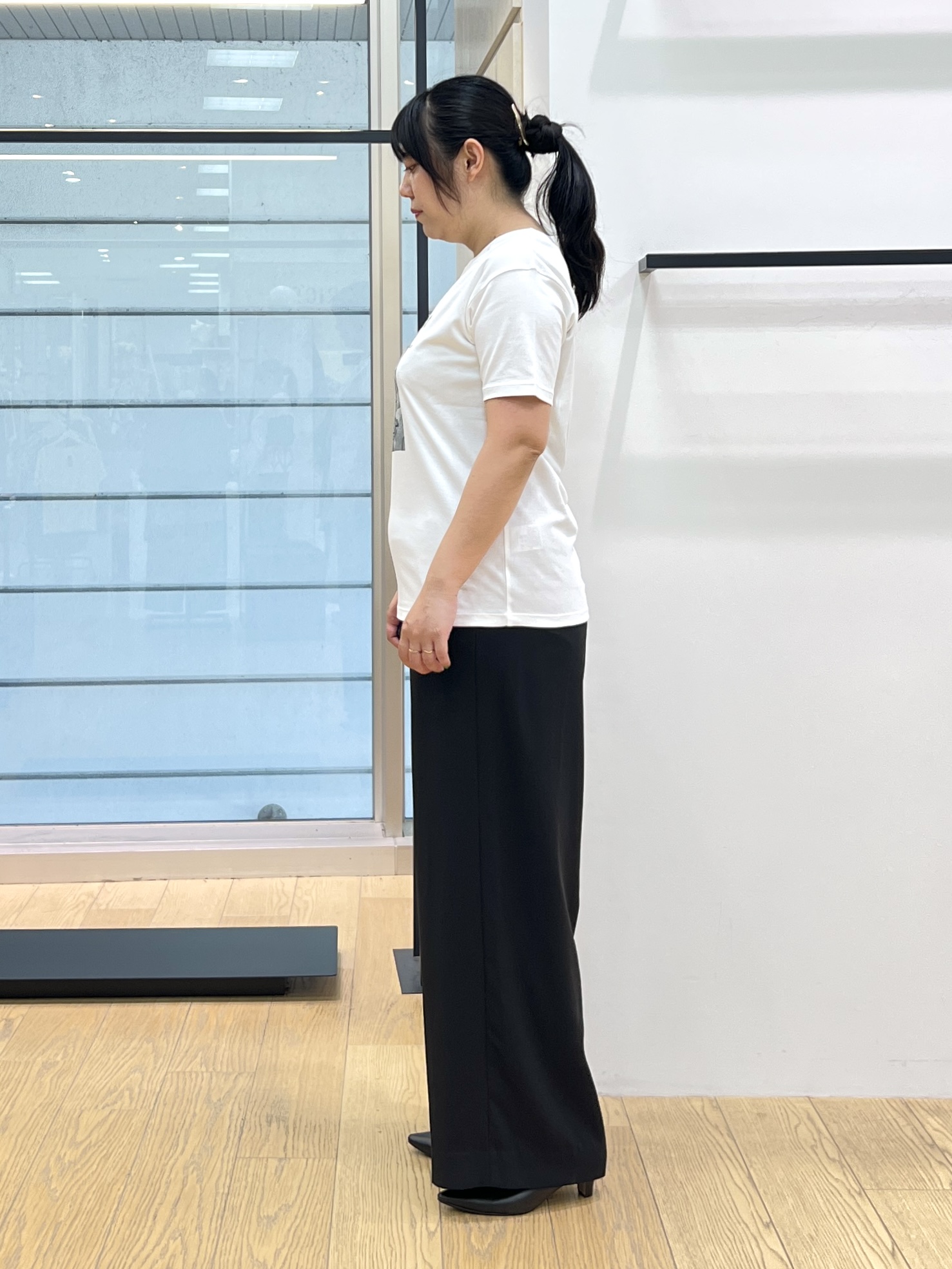 shimaさんの「INDIVI｜【接触冷感／透湿／着る日傘】颯爽ジレジャケット」を使ったコーディネート