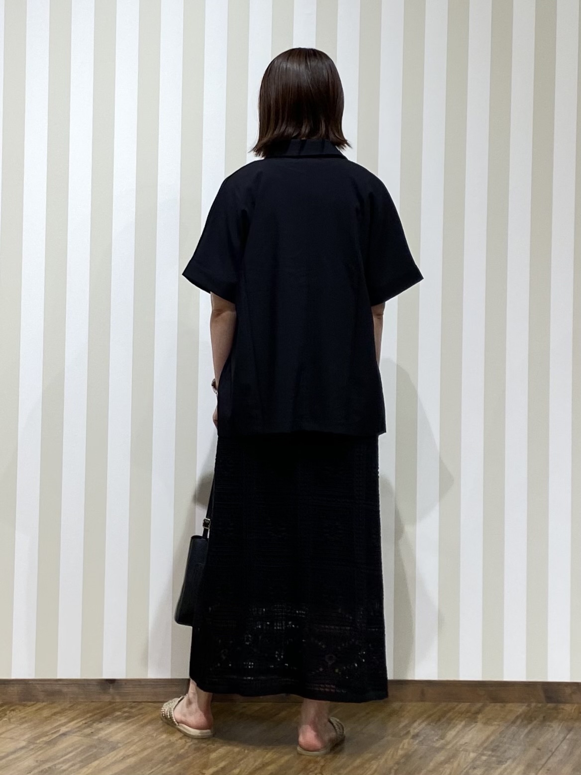 SAOさんの「SHOO･LA･RUE｜【高レビュー/洗濯機可/セットアップ可】軽凛(かろりん) 半袖ジャケット」を使ったコーディネート