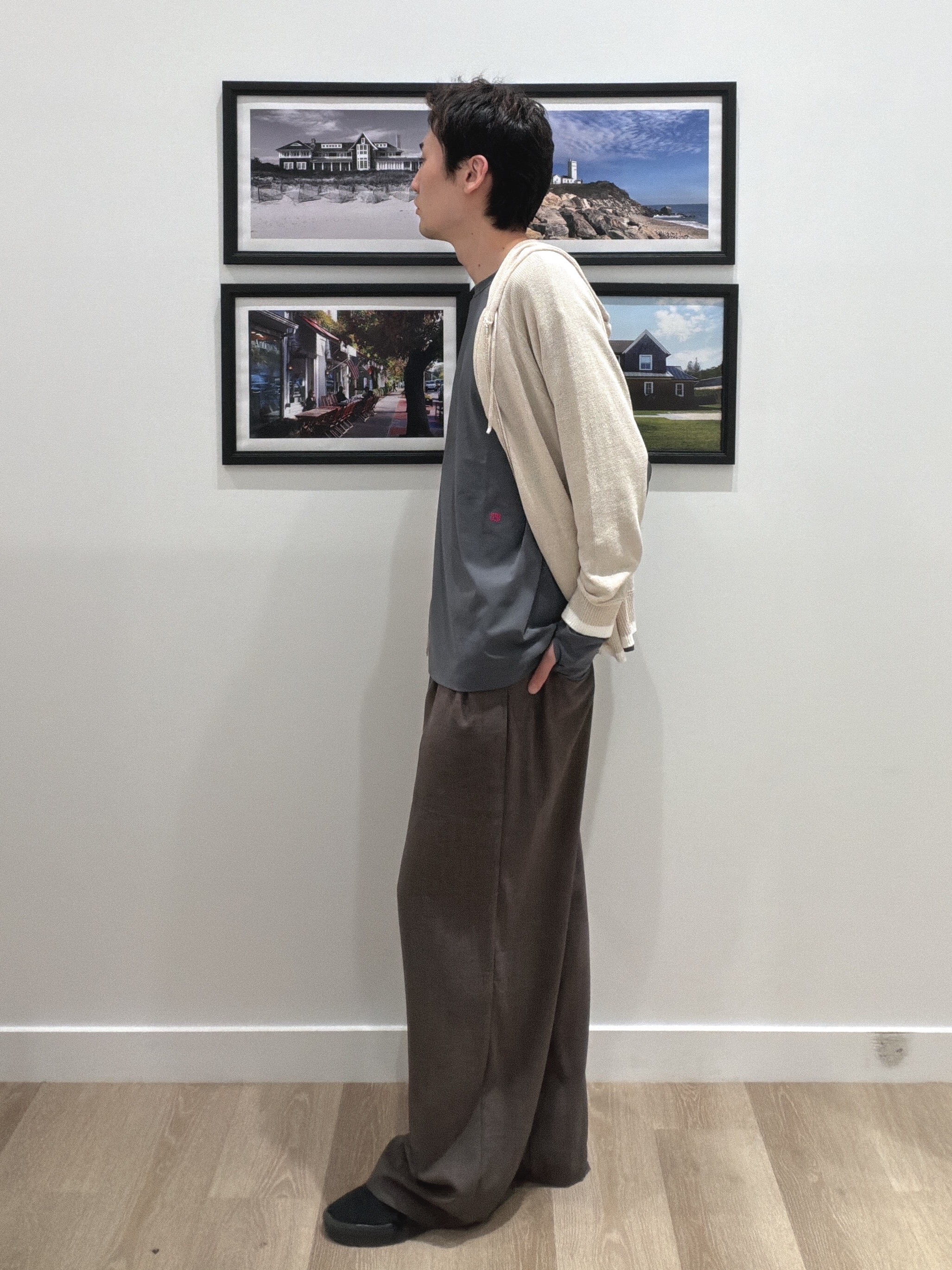 oikawaさんの「Dessin｜【接触冷感/UVカット】タンブラーリラクシーパンツ」を使ったコーディネート