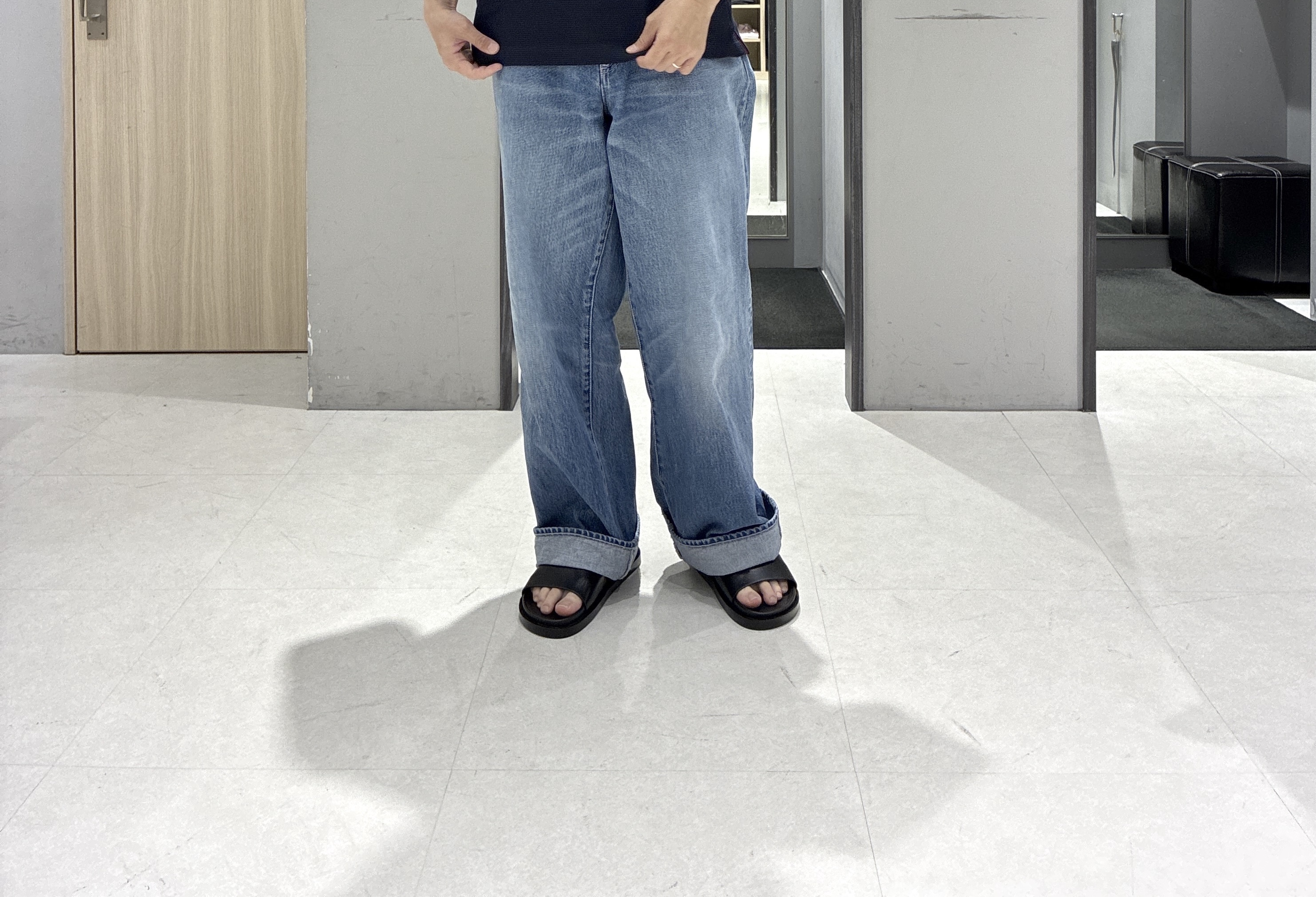 わいずみさんの「TAKEO KIKUCHI｜【抗菌防臭】ステイフレッシュ ポロシャツ」を使ったコーディネート
