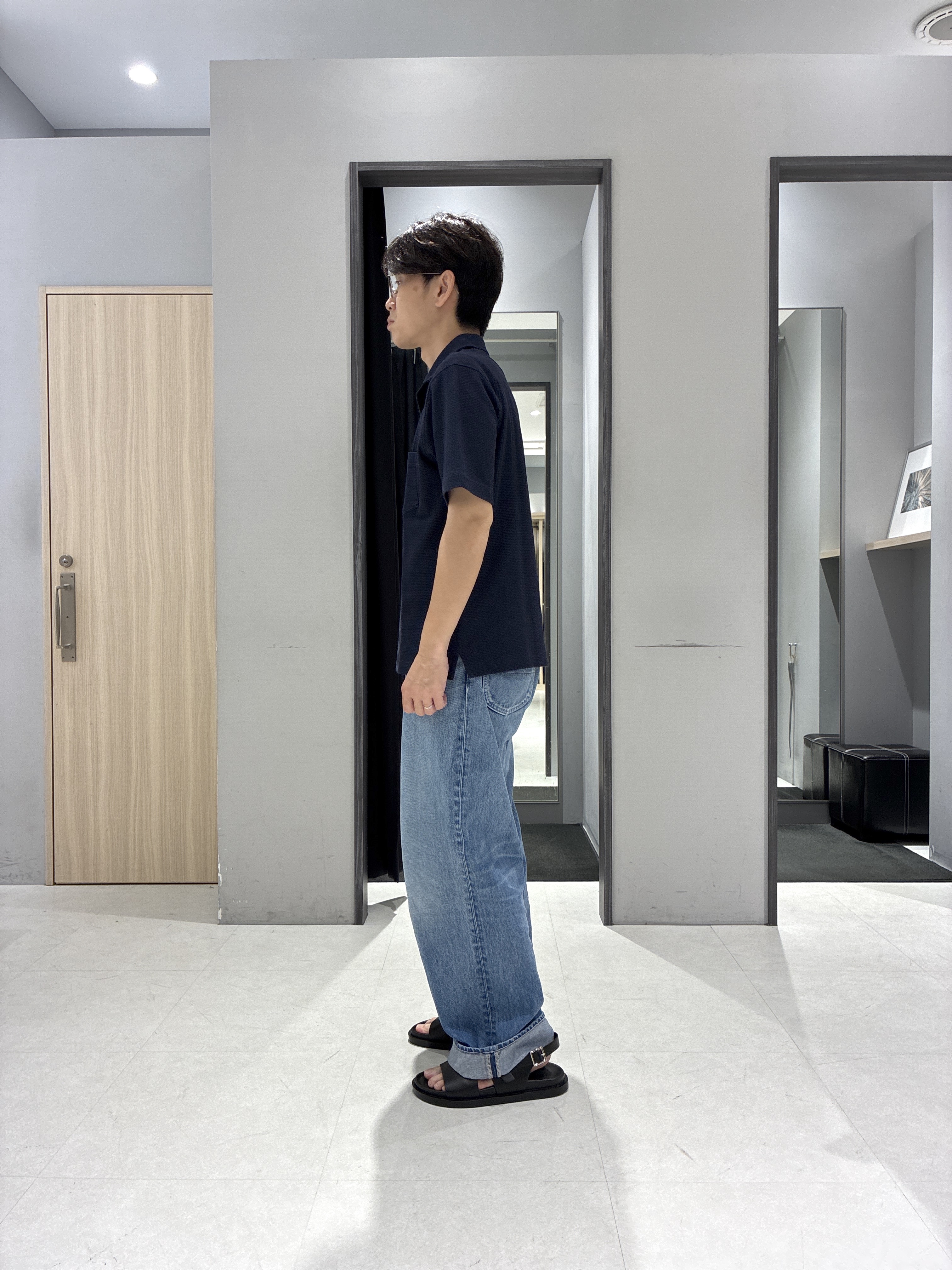 わいずみさんの「TAKEO KIKUCHI｜【抗菌防臭】ステイフレッシュ ポロシャツ」を使ったコーディネート
