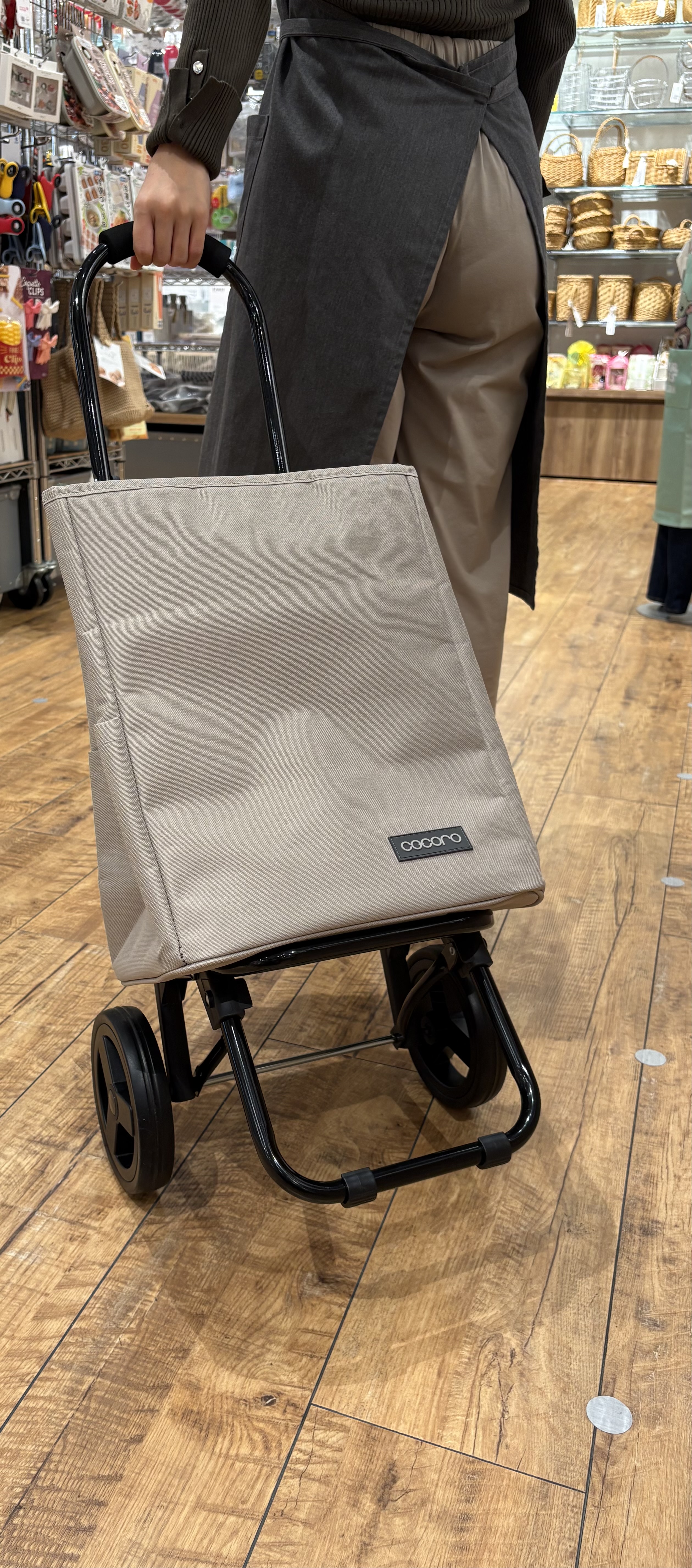 YUKOさんの「212 KITCHEN STORE｜トート カートセット BK」を使ったコーディネート