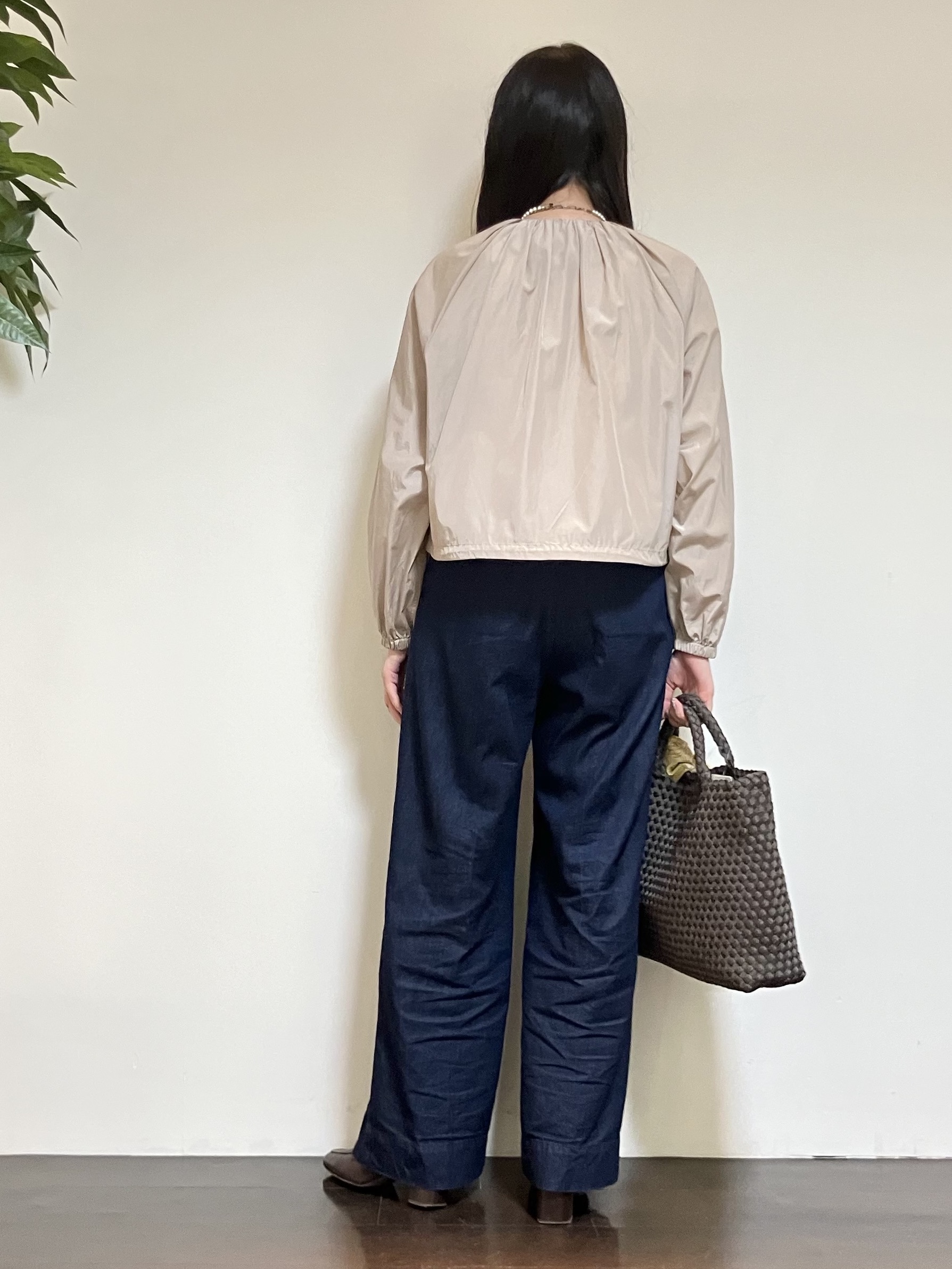 カレンさんの「UNTITLED｜◆【セットアップ可/はっ水】シャイニータイプライターブルゾン」を使ったコーディネート