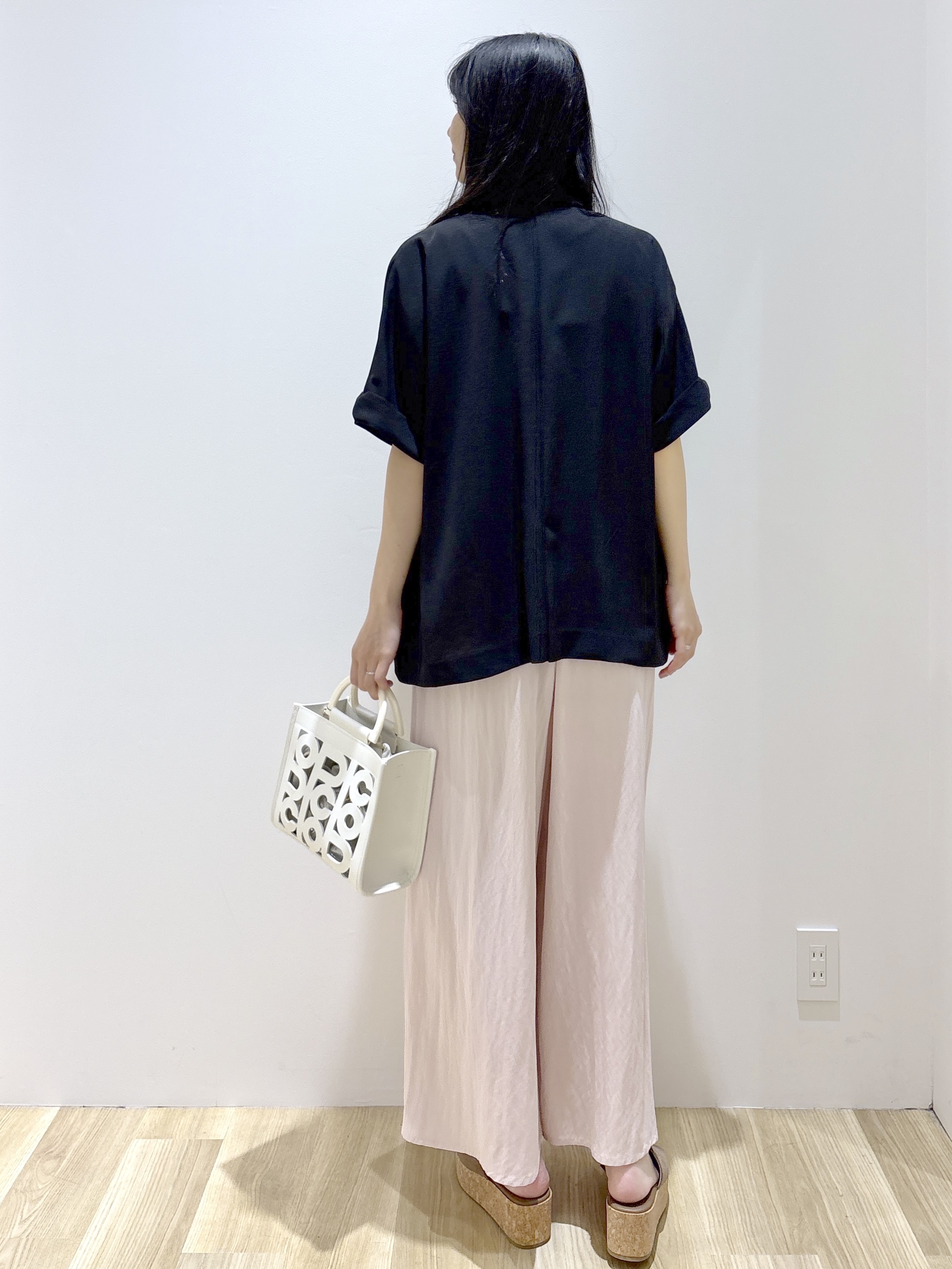sachikoさんの「OPAQUE.CLIP｜【接触冷感／吸水速乾／防シワ】リネンライクテーラードジャケット《洗濯機OK》」を使ったコーディネート