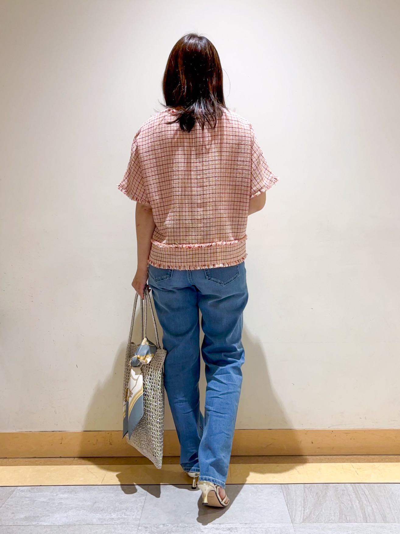 sattoさんの「UNTITLED｜◆ファンシーツイードブラウス」を使ったコーディネート