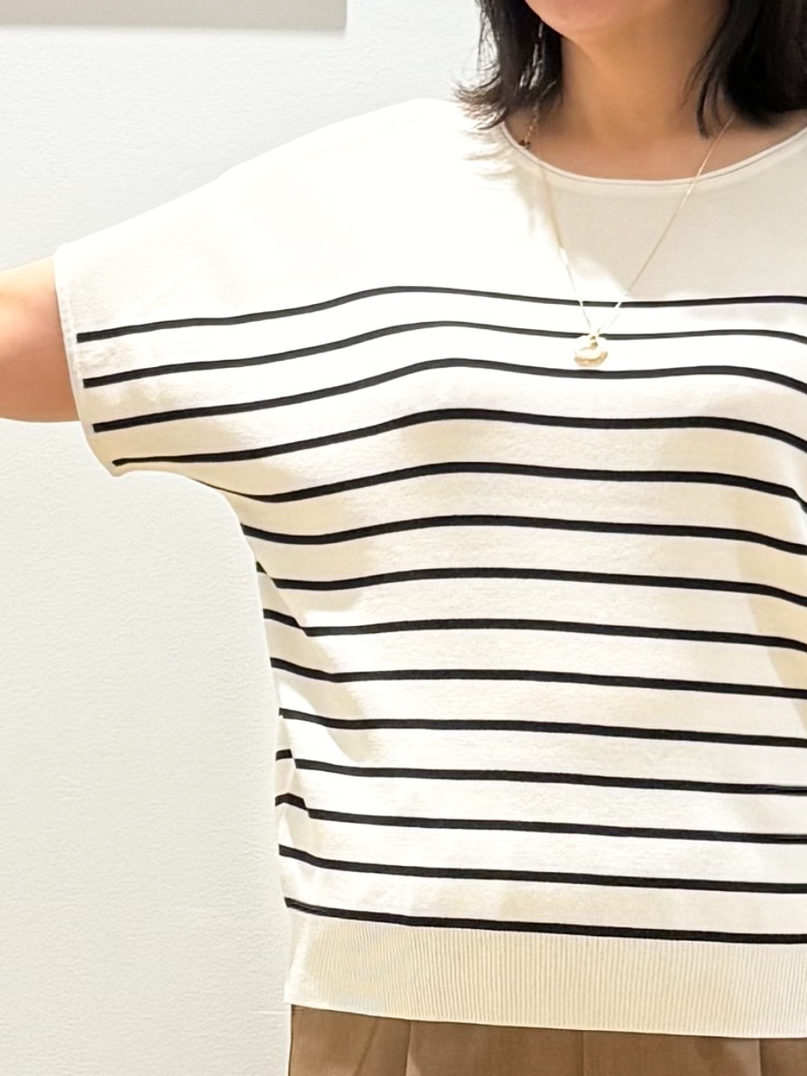 Lilyさんの「grove｜【シリーズ累計36万枚！名品ニット】やわらかドライタッチ ドルマンニット」を使ったコーディネート
