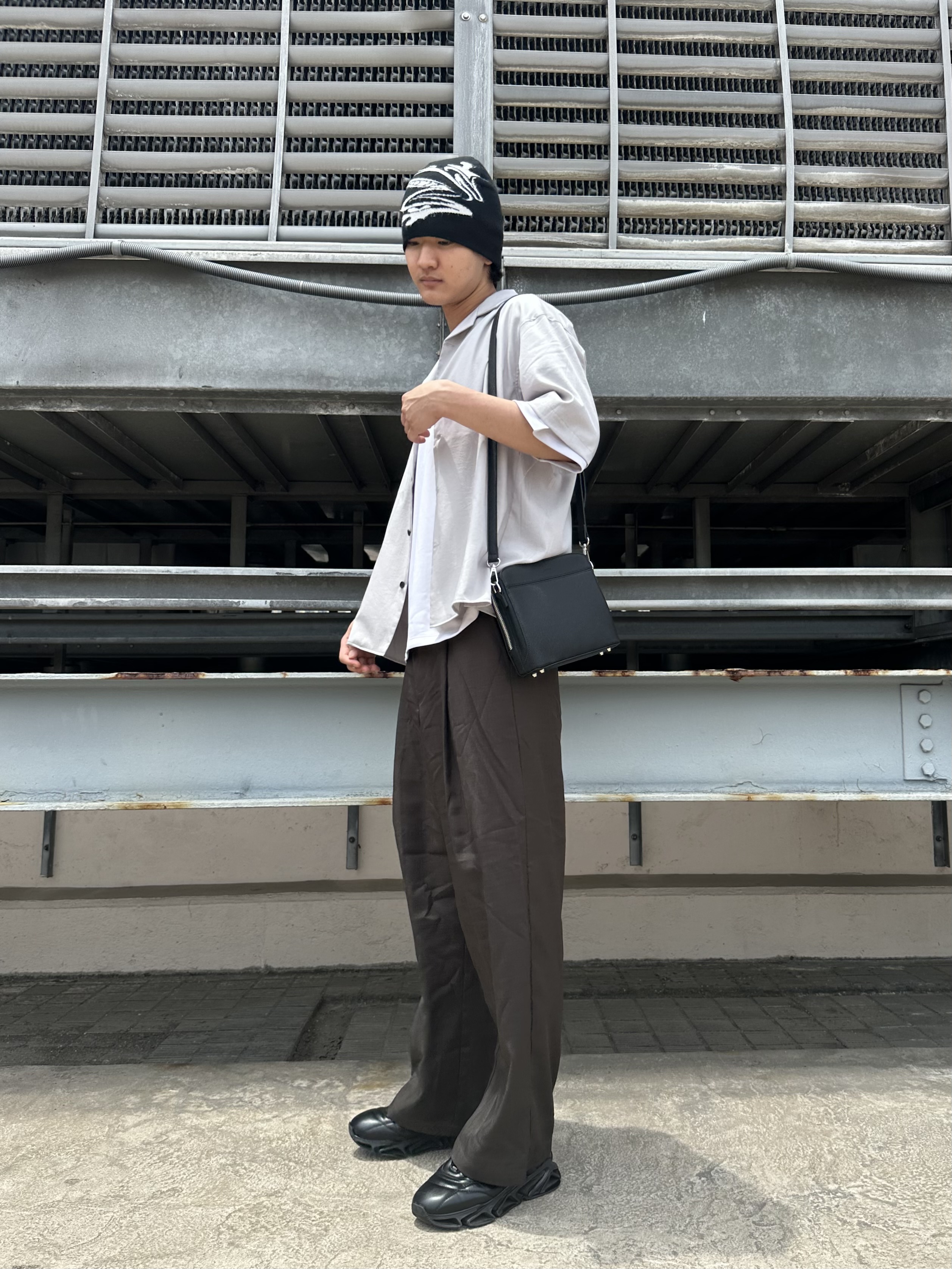 KOHEIさんの「tk.TAKEO KIKUCHI｜【接触冷感／UVCUT】COOL PLAY開襟シャツ」を使ったコーディネート