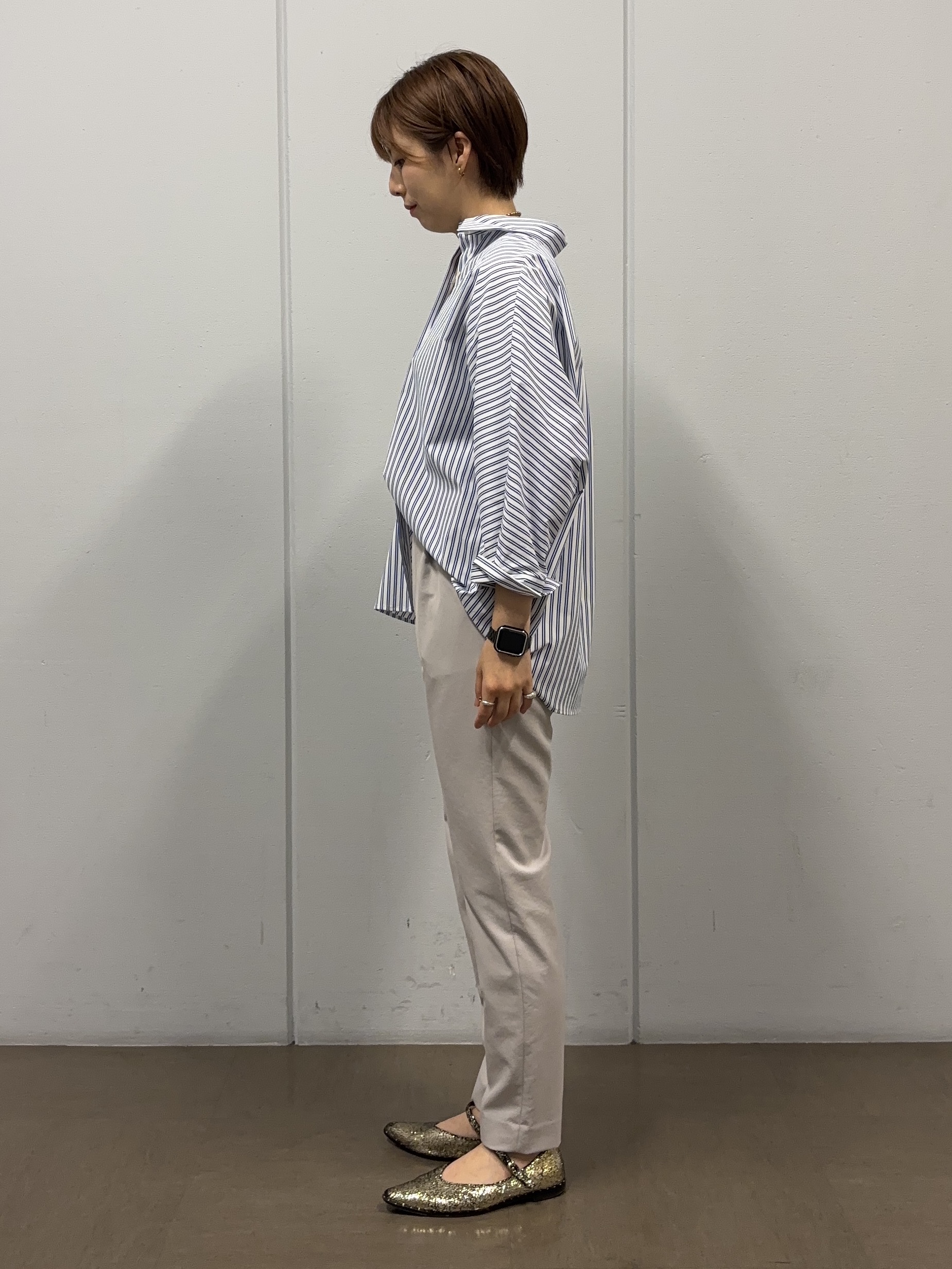tsujiさんの「UNTITLED｜【接触冷感/吸水速乾/UVカット】ドルマンスリーブシャツ」を使ったコーディネート