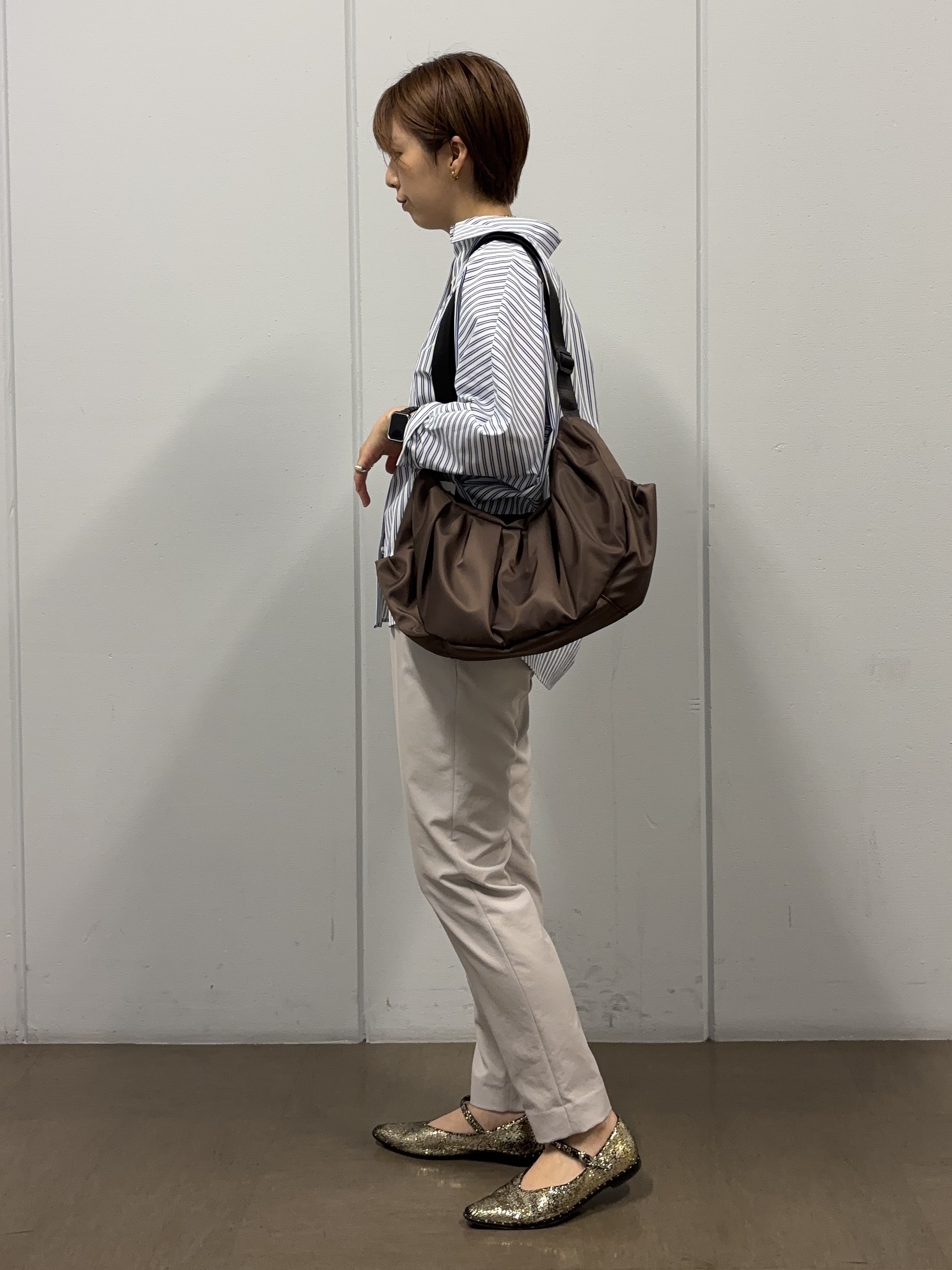 tsujiさんの「UNTITLED｜【接触冷感/吸水速乾/UVカット】ドルマンスリーブシャツ」を使ったコーディネート