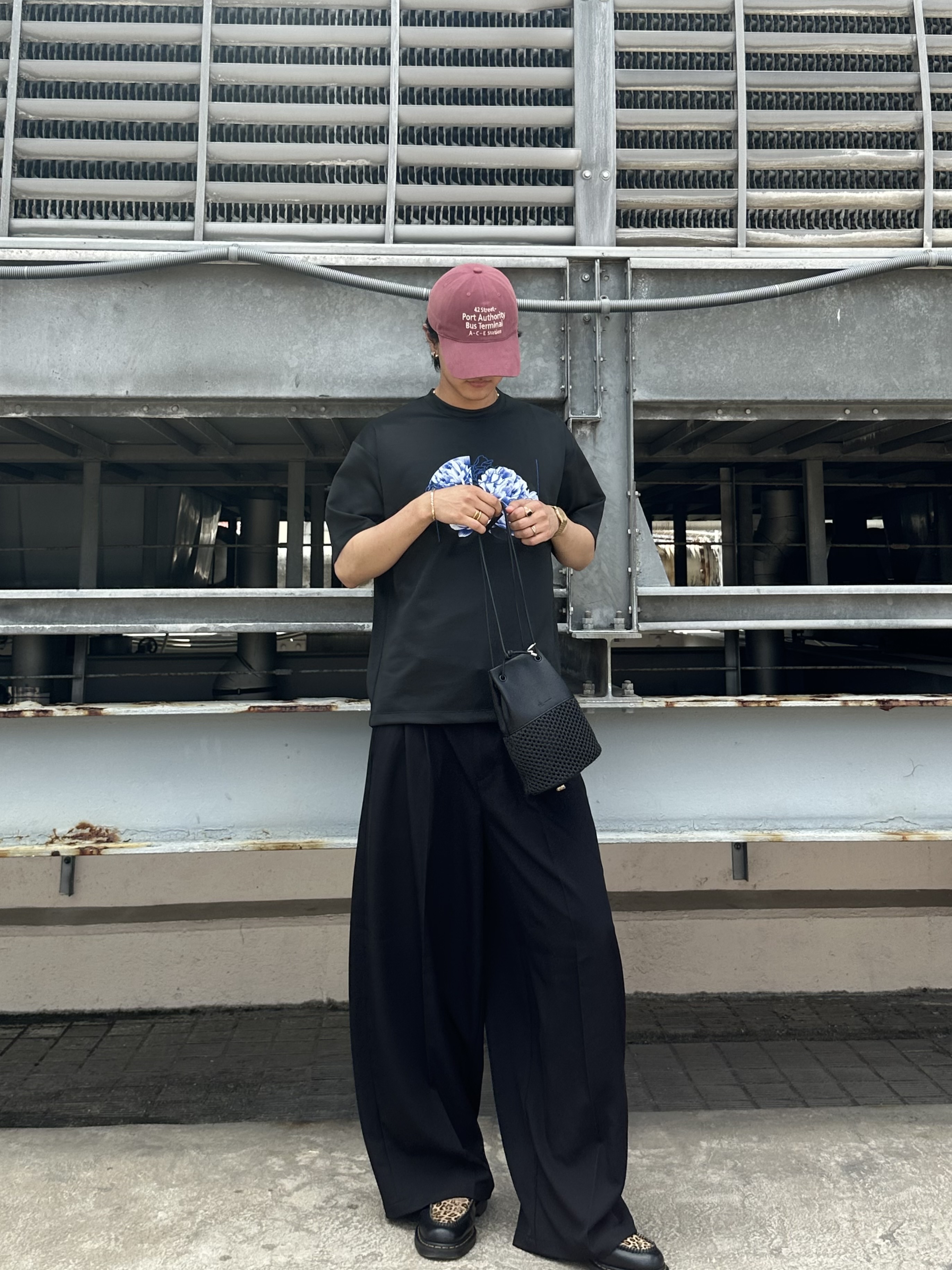 KOHEIさんの「tk.TAKEO KIKUCHI｜バギースラックス」を使ったコーディネート