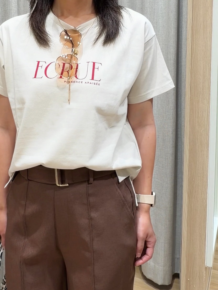 Fumikaさんの「grove｜【遮熱／吸水速乾／UVカット】ベーシックロゴTシャツ」を使ったコーディネート