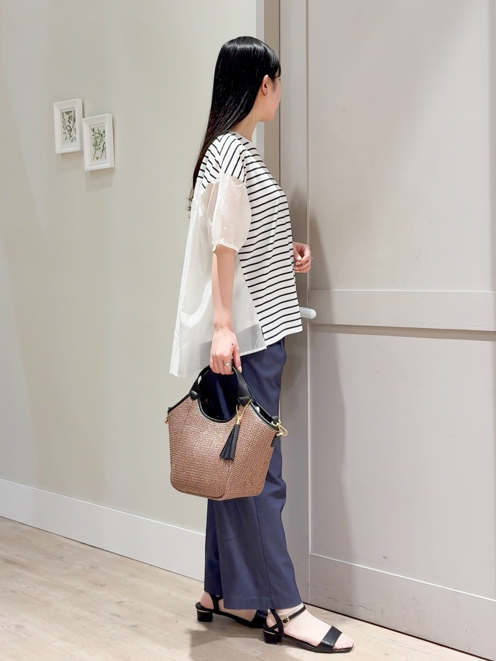 Mayuさんの「grove｜【UVカット】体型カバー叶う、バックプリーツTシャツ」を使ったコーディネート