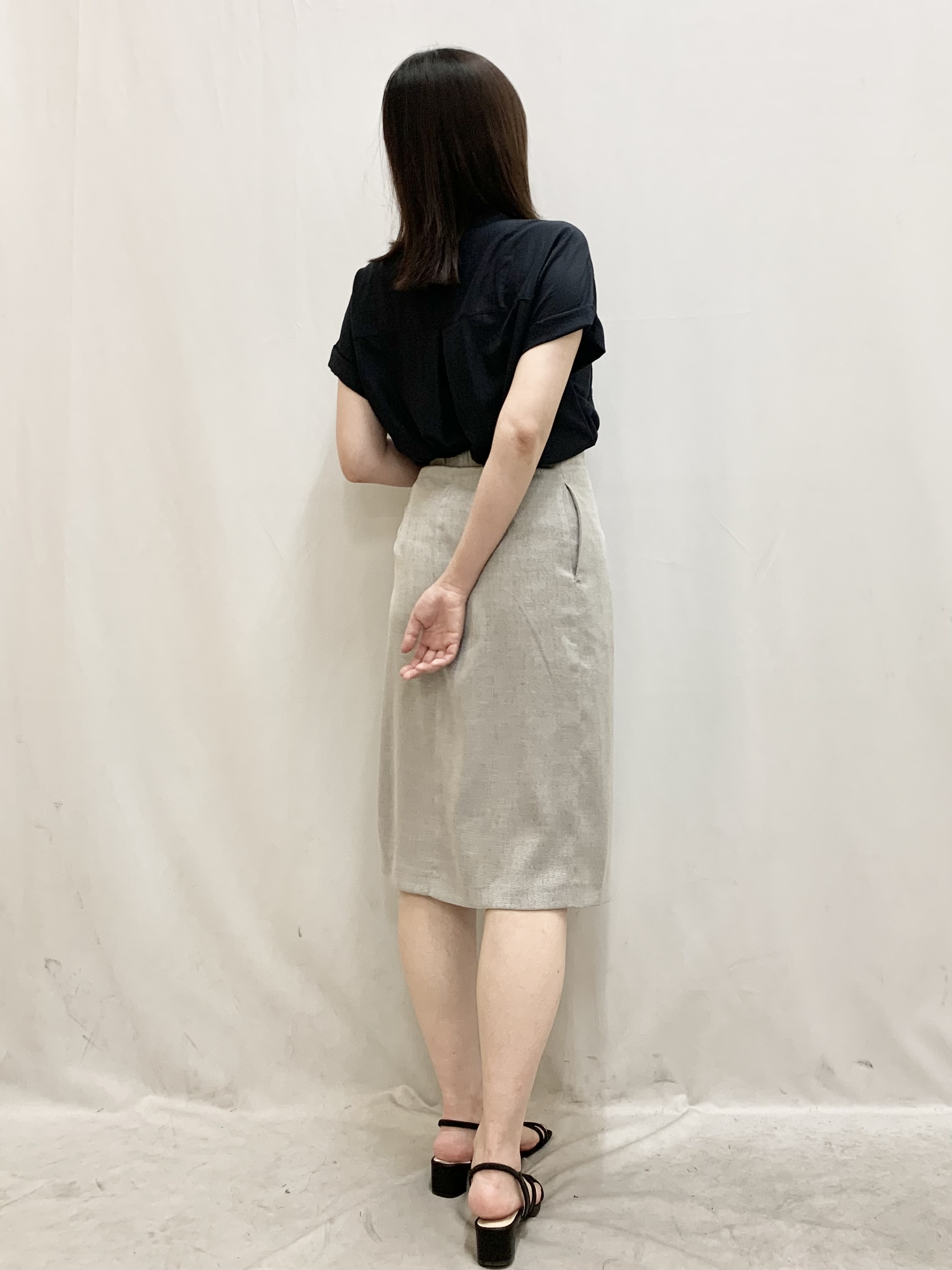 kasumiさんの「index｜【接触冷感】ダブルポケットスキッパーブラウス《吸水速乾／防シワ／洗濯機OK／S～3L／7col》」を使ったコーディネート