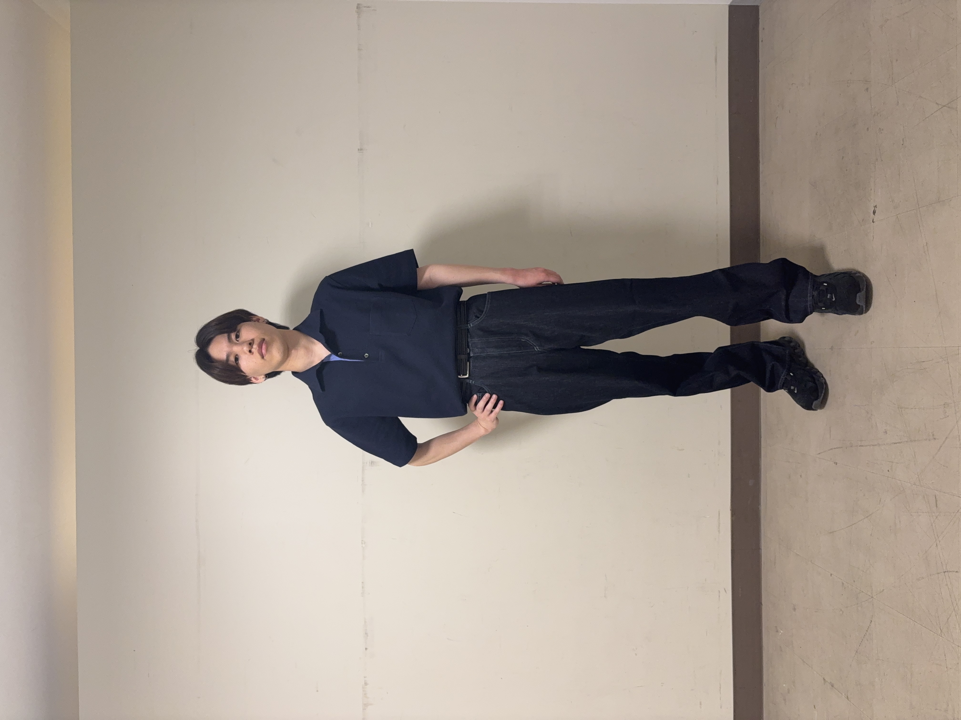 藤井 皇良さんの「TAKEO KIKUCHI｜【抗菌防臭】ステイフレッシュ ポロシャツ」を使ったコーディネート