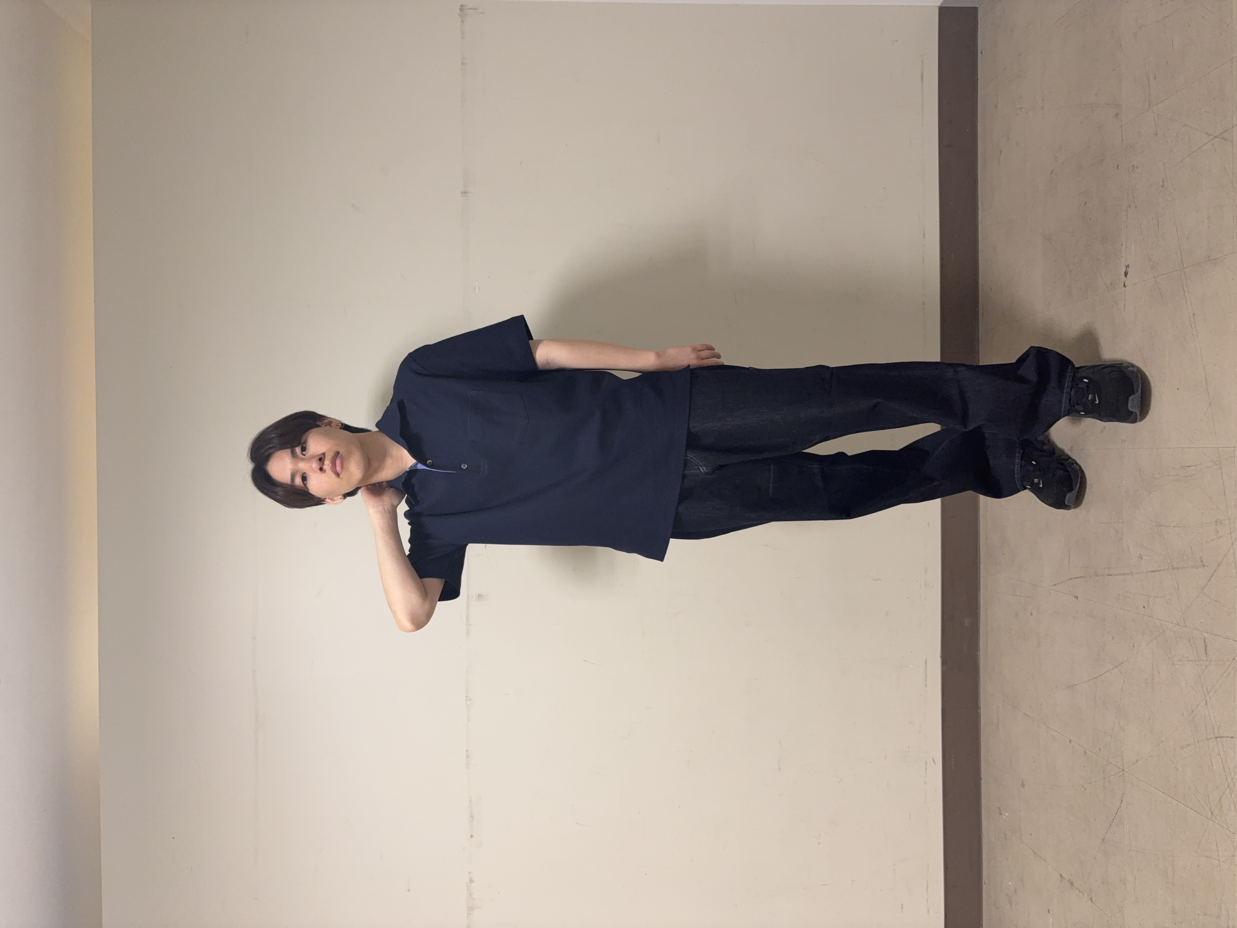 藤井 皇良さんの「TAKEO KIKUCHI｜【抗菌防臭】ステイフレッシュ ポロシャツ」を使ったコーディネート