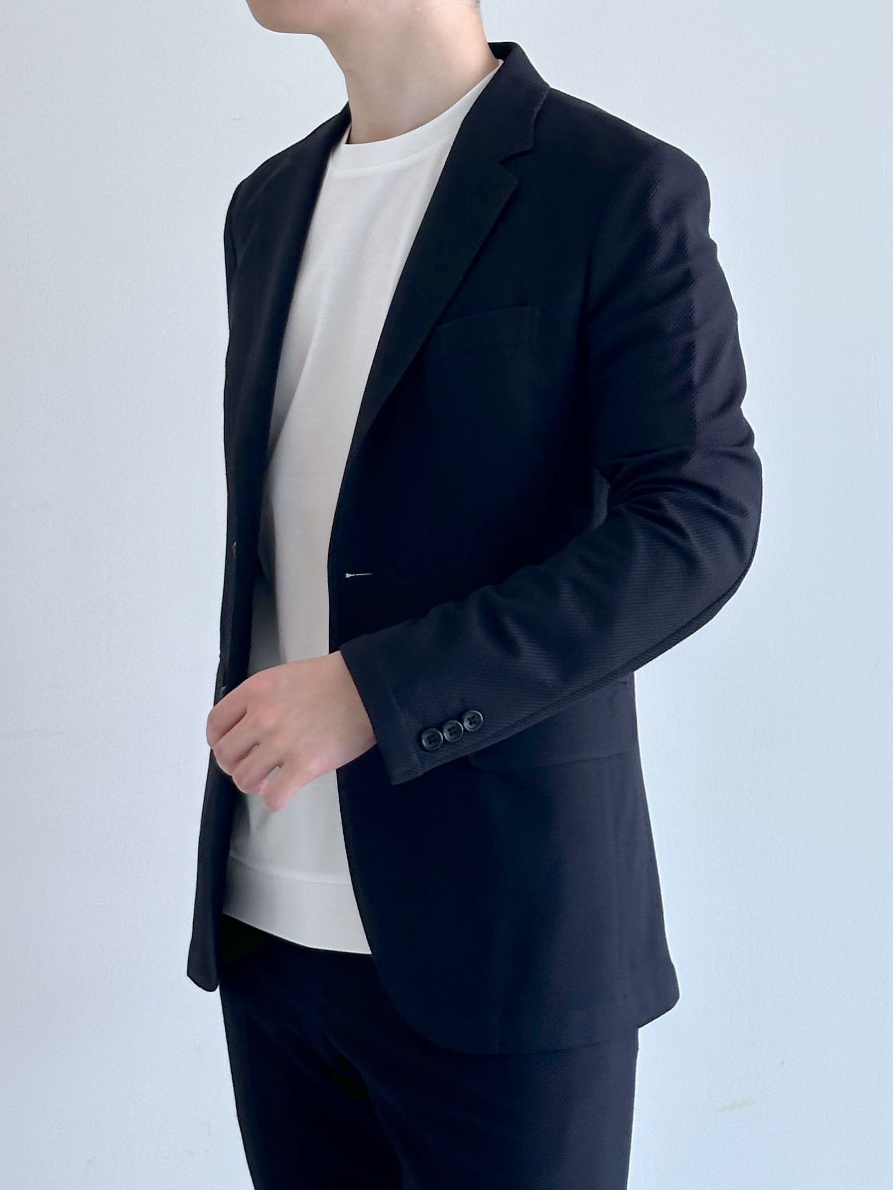 イッシーさんの「TAKEO KIKUCHI｜【抗菌防臭】CALCULO（R）ジャージ ジャケット」を使ったコーディネート