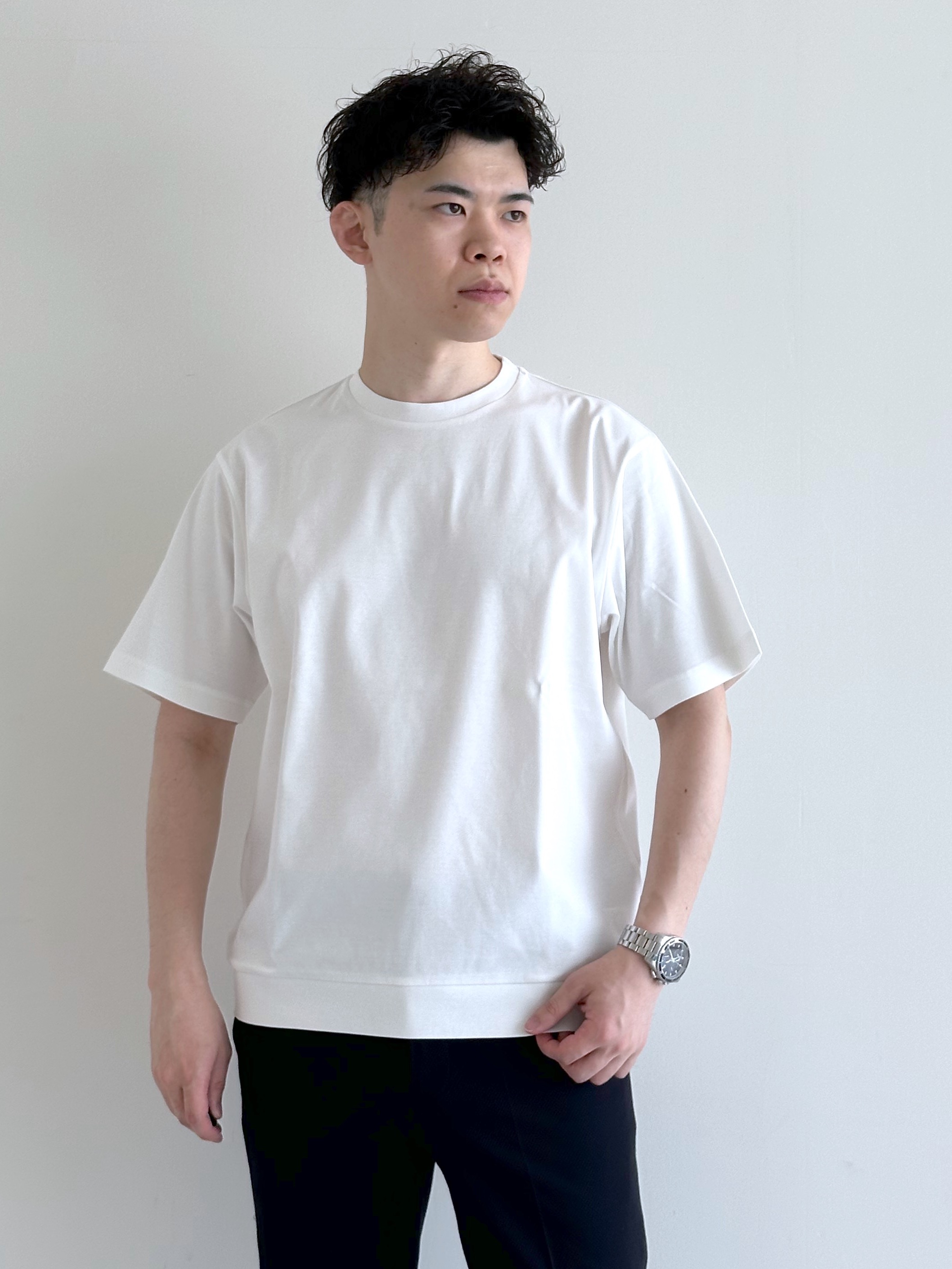 イッシーさんの「TAKEO KIKUCHI｜【抗菌防臭】CALCULO（R）ジャージ ジャケット」を使ったコーディネート