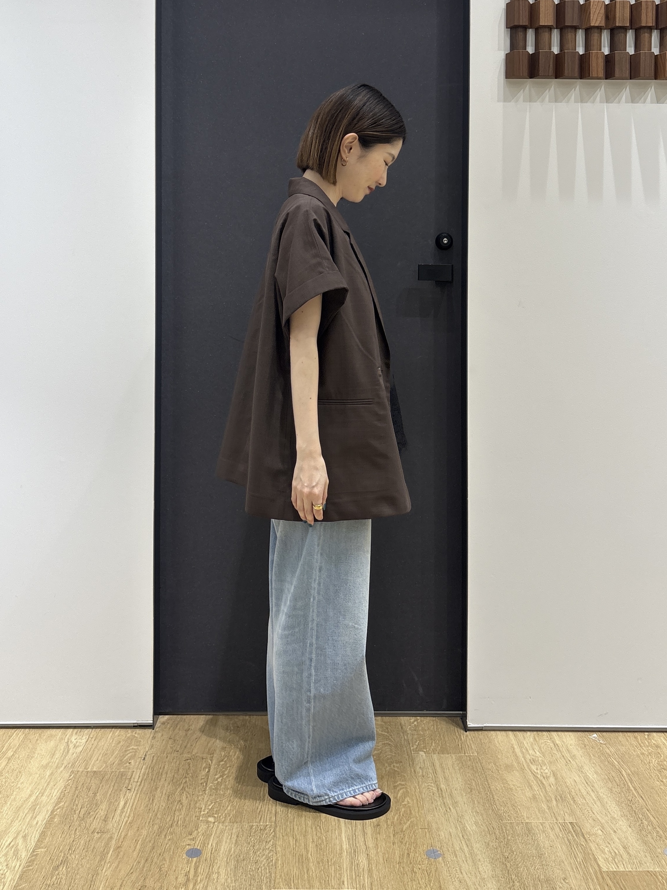 risaさんの「Dessin｜サテンレース キャミソール」を使ったコーディネート
