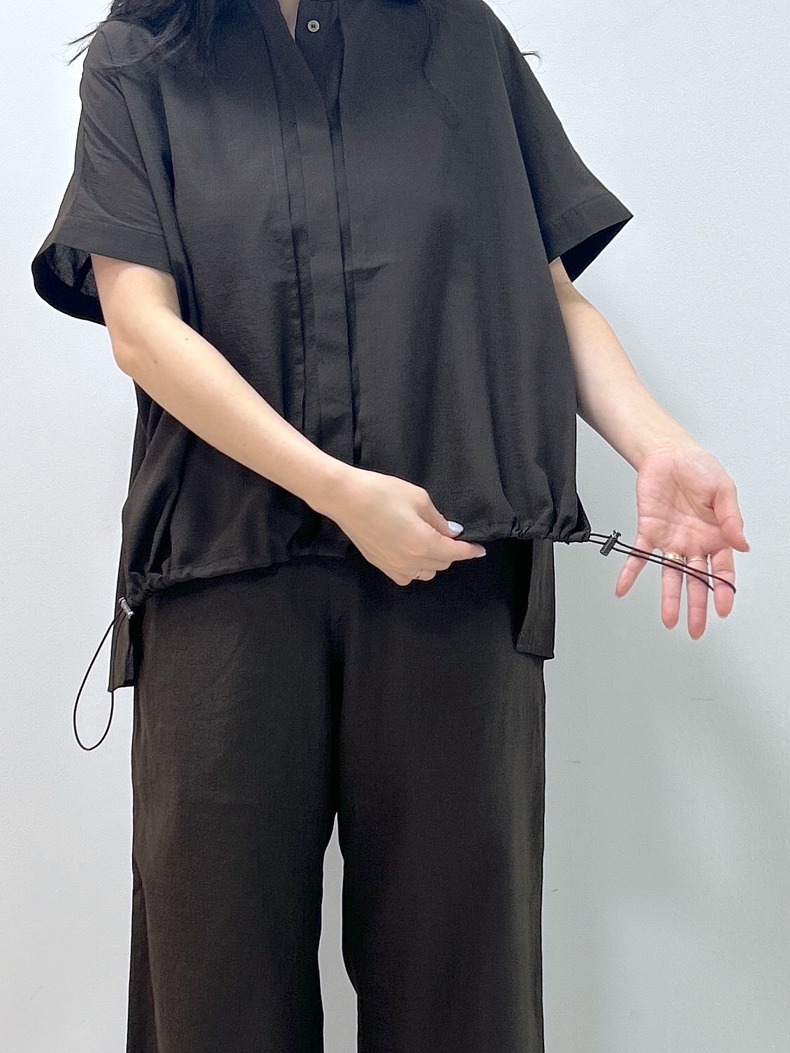 Kaiさんの「Dessin｜【高通気/セットアップ可】ドロストシャツ」を使ったコーディネート