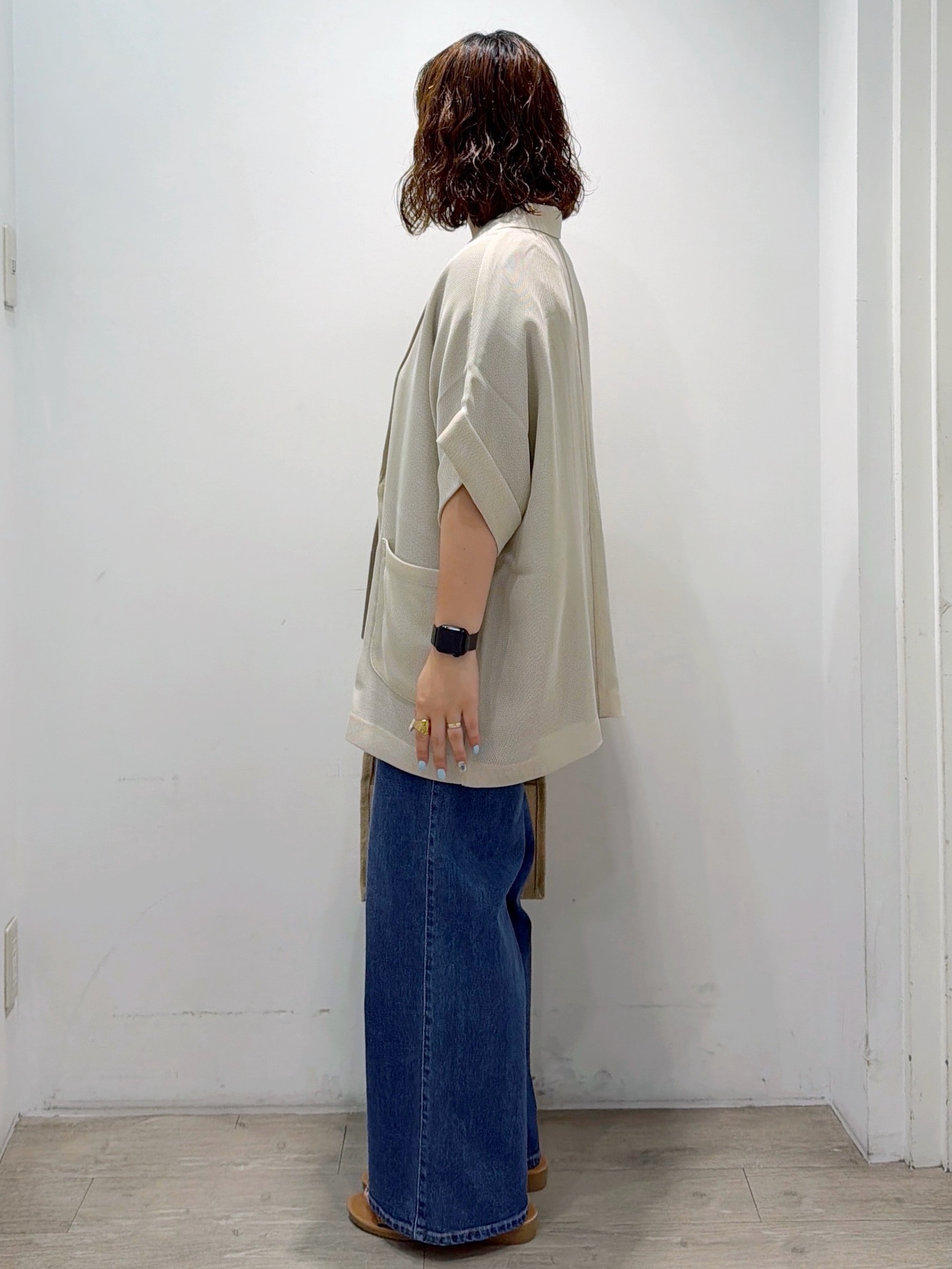 sumicaさんの「OPAQUE.CLIP｜メッシュテーラードジャケット【洗濯機OK】」を使ったコーディネート