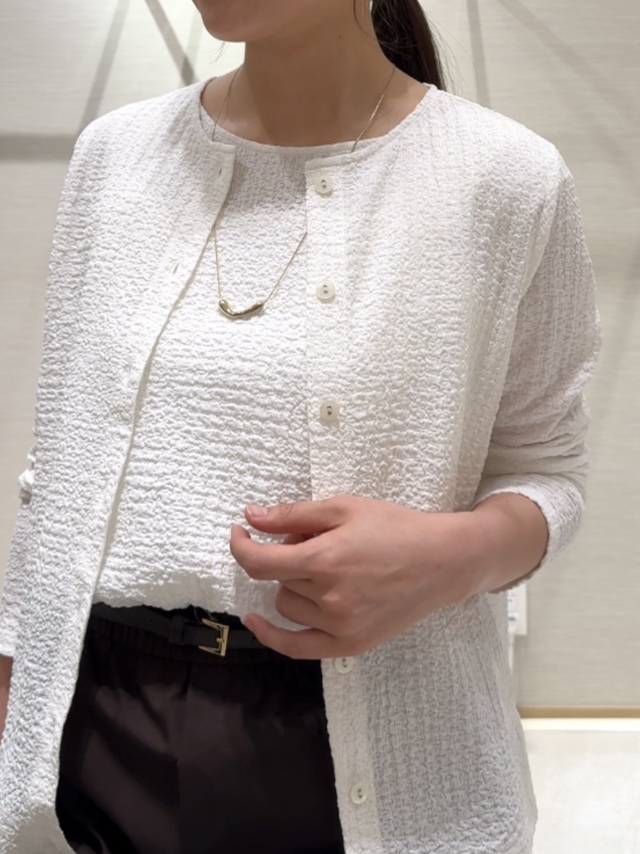 nanaさんの「UNTITLED｜◆【アンサンブル可】ポコポコカーディガン」を使ったコーディネート
