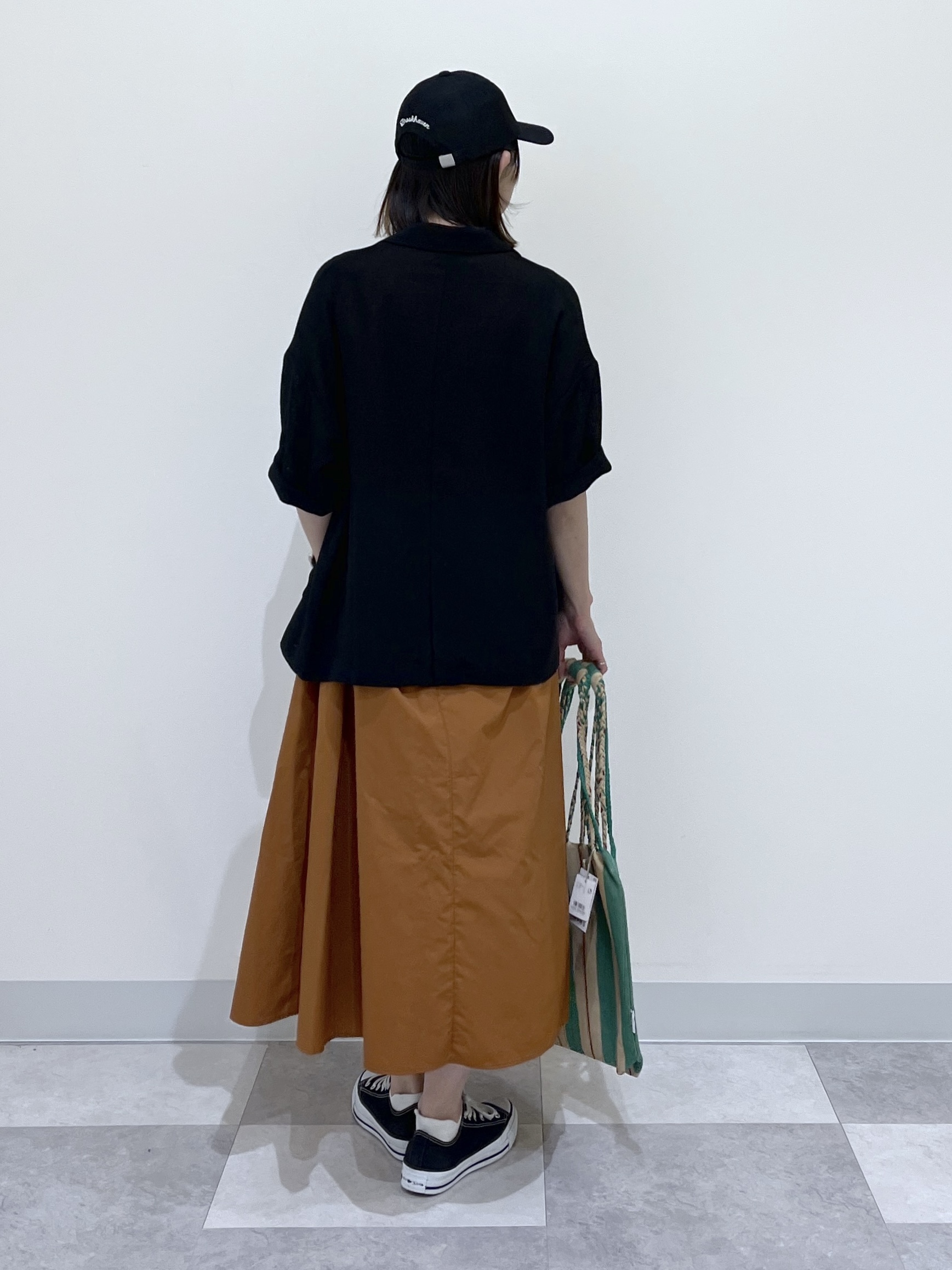 canaさんの「Dessin｜【撥水】Aラインナイロンワンピース」を使ったコーディネート