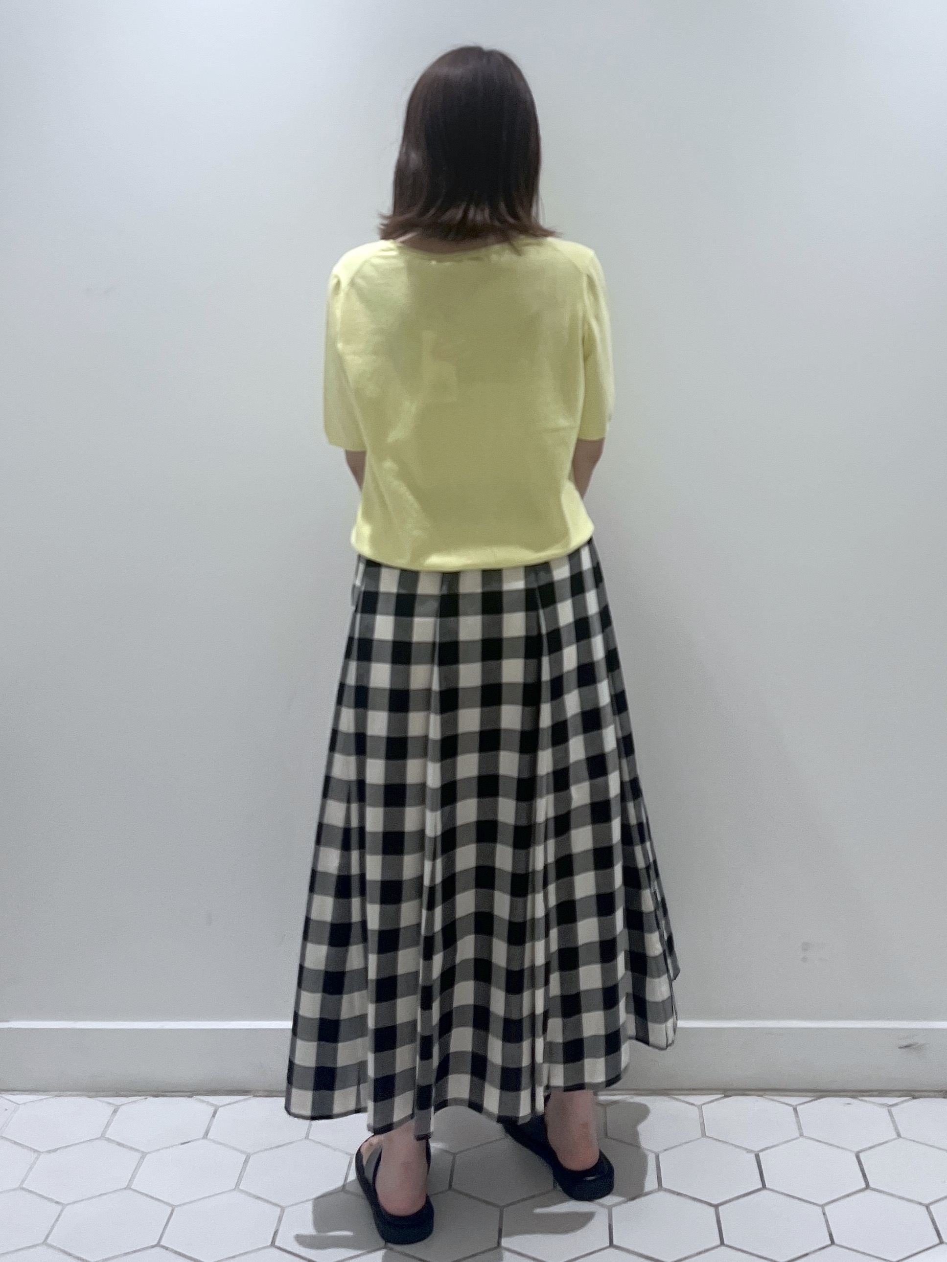 Makinoさんの「Dessin｜【9色展開/接触冷感/UVカット】ドライタッチサマーニットT」を使ったコーディネート