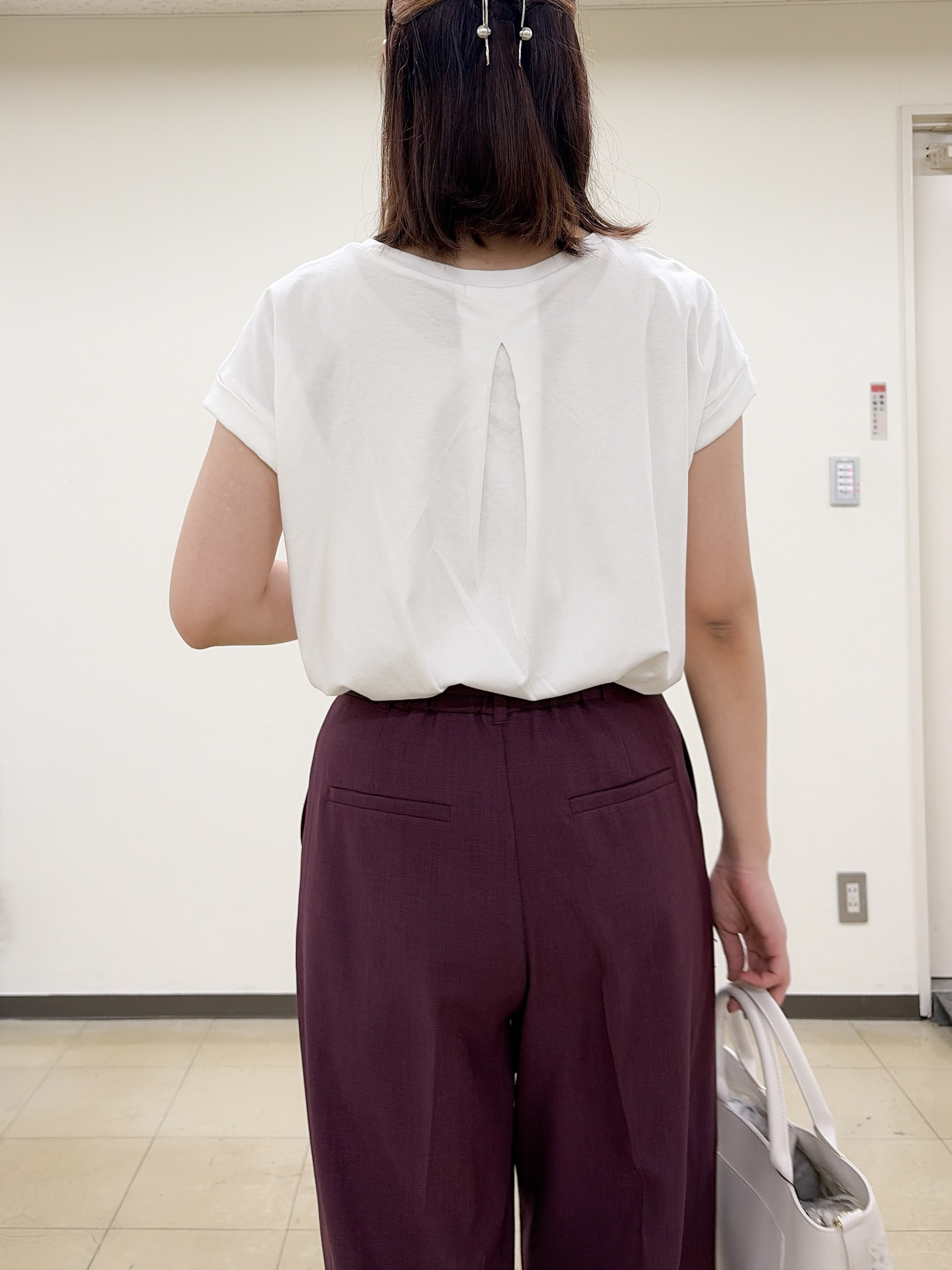 yurinaさんの「index｜【接触冷感／UV】ワンポイント刺繍Tシャツ《7col／XS~3L／洗濯機OK》」を使ったコーディネート