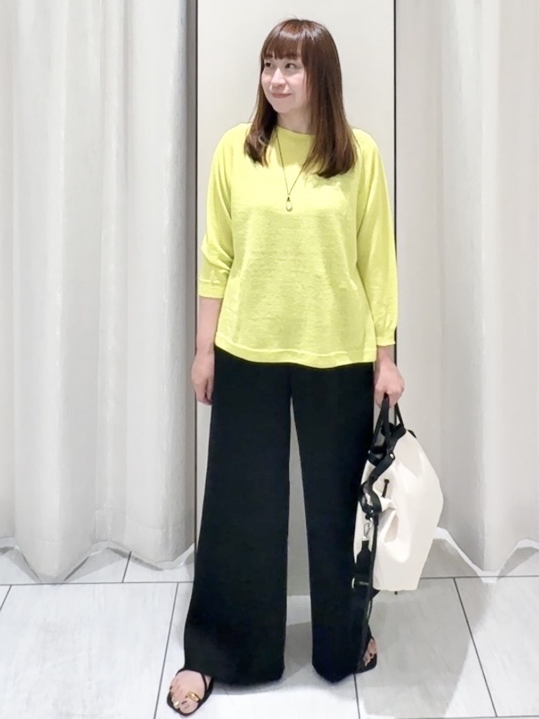 ʏᴜᴋɪᴋᴏさんの「UNTITLED｜【ゆったり/リラクシー】リネンボートネックプルオーバー」を使ったコーディネート