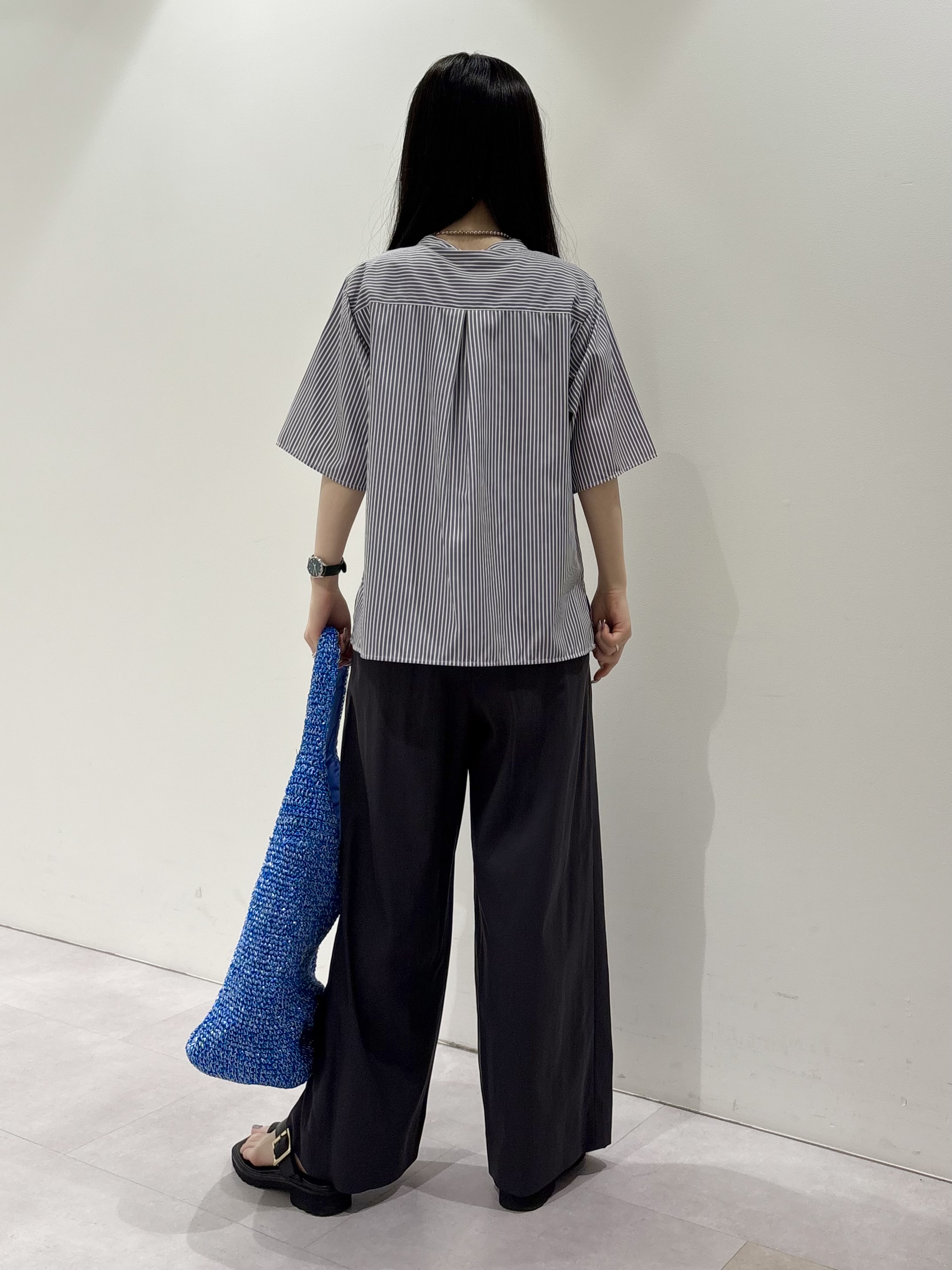 KEIKOさんの「INDIVI｜【洗える／メッシュ素材／SETUP可能】半袖シアージャケット」を使ったコーディネート