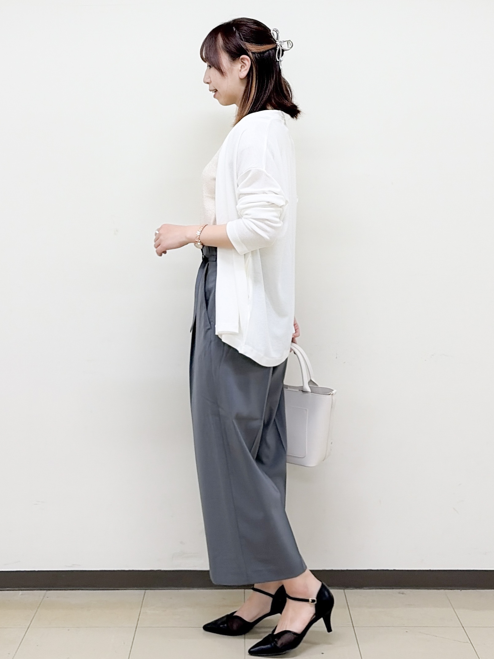 yurinaさんの「index｜【UVケア】ひんやりカーディガン《接触冷感／洗濯機OK》」を使ったコーディネート