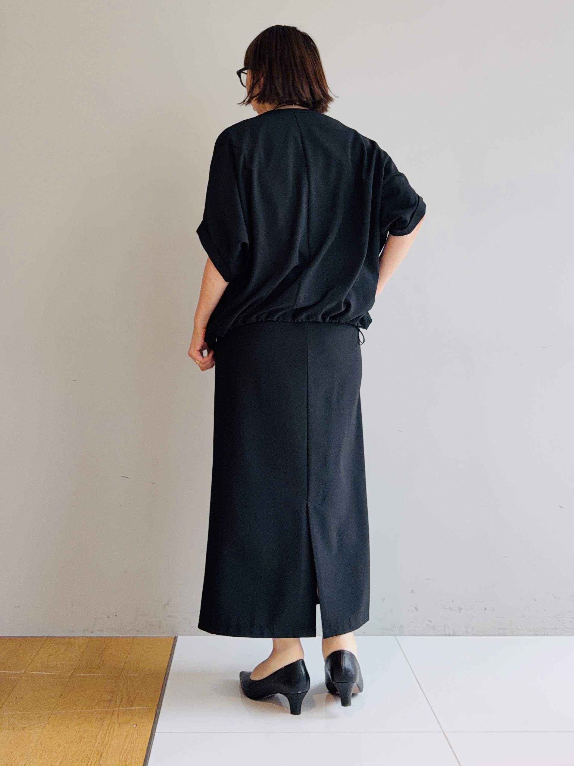 murayamaさんの「INDIVI｜【秋羽織り/着る日傘】ドルマンフォルムブルゾン」を使ったコーディネート