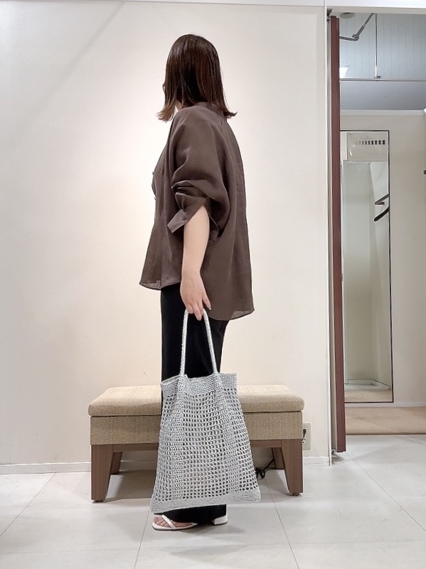 YUIさんの「UNTITLED｜【麻100】リネンドルマンシャツ」を使ったコーディネート